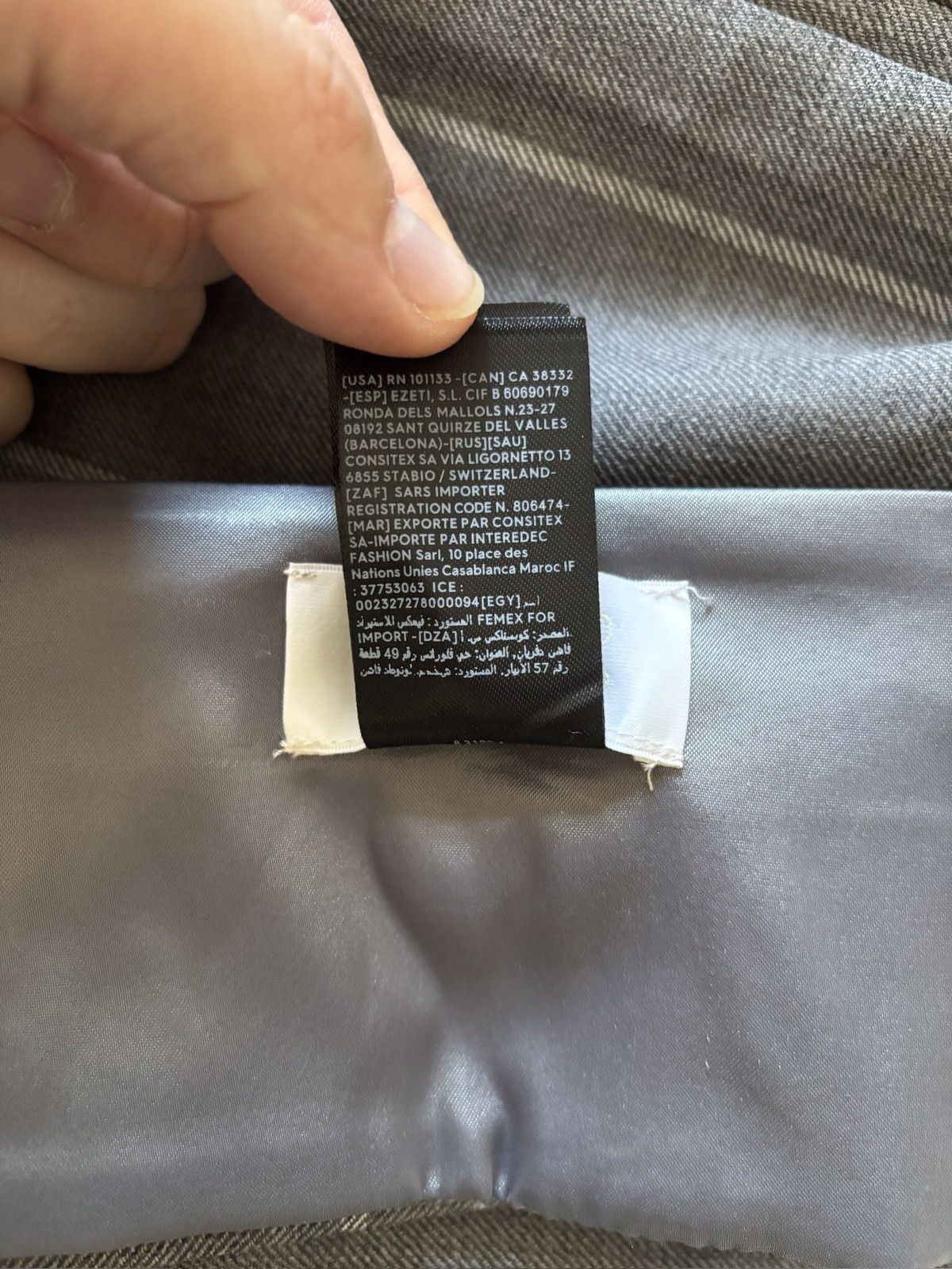 Ermenegildo Zegna × Fear of God Rare Fear of God Zegna Cummerbund Size ONE SIZE - 7 Thumbnail