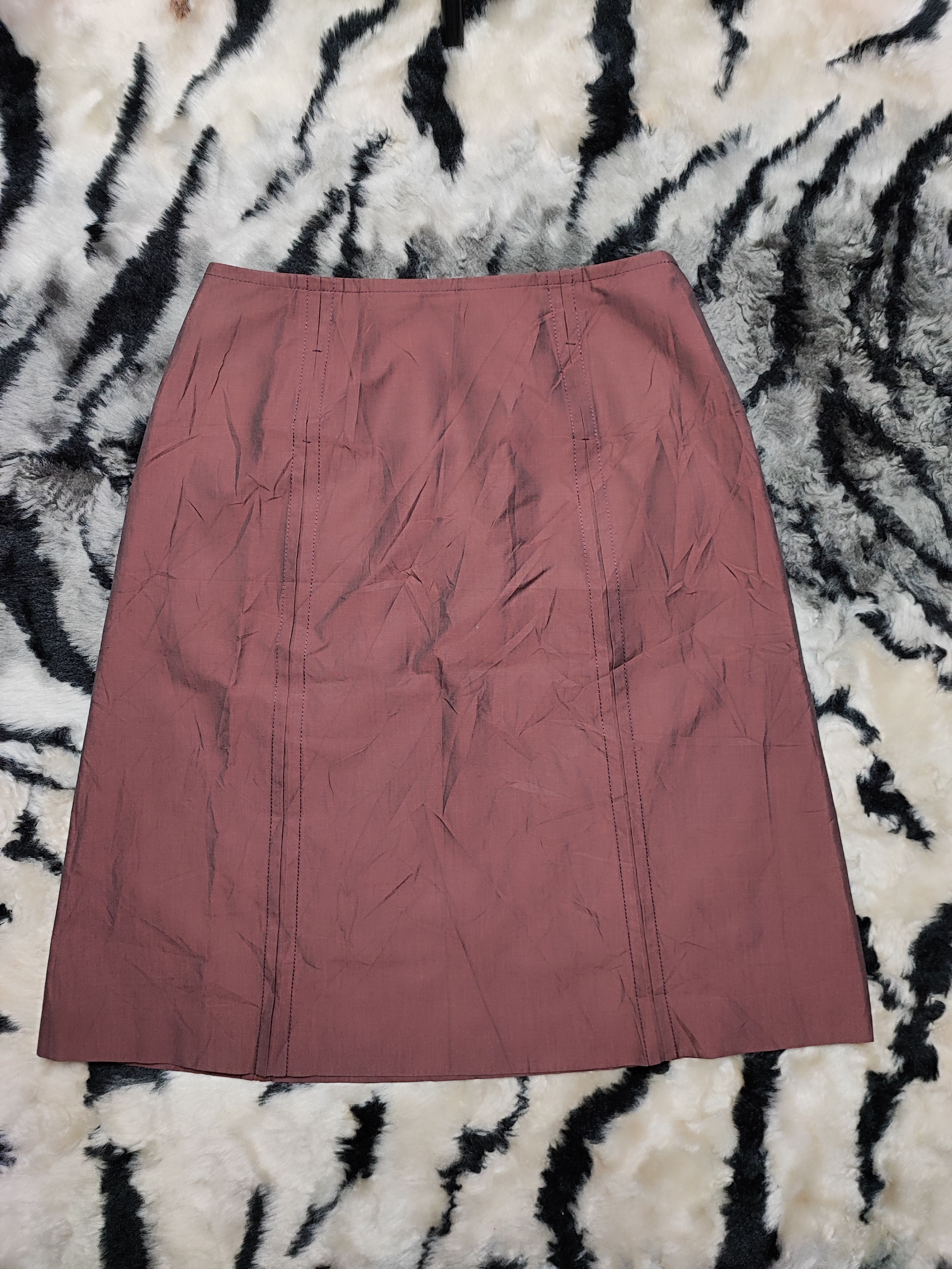 Trussardi Trussardi Mini Skirt Shining Velvet Size 26" / US 2 / IT 38 - 8 Thumbnail