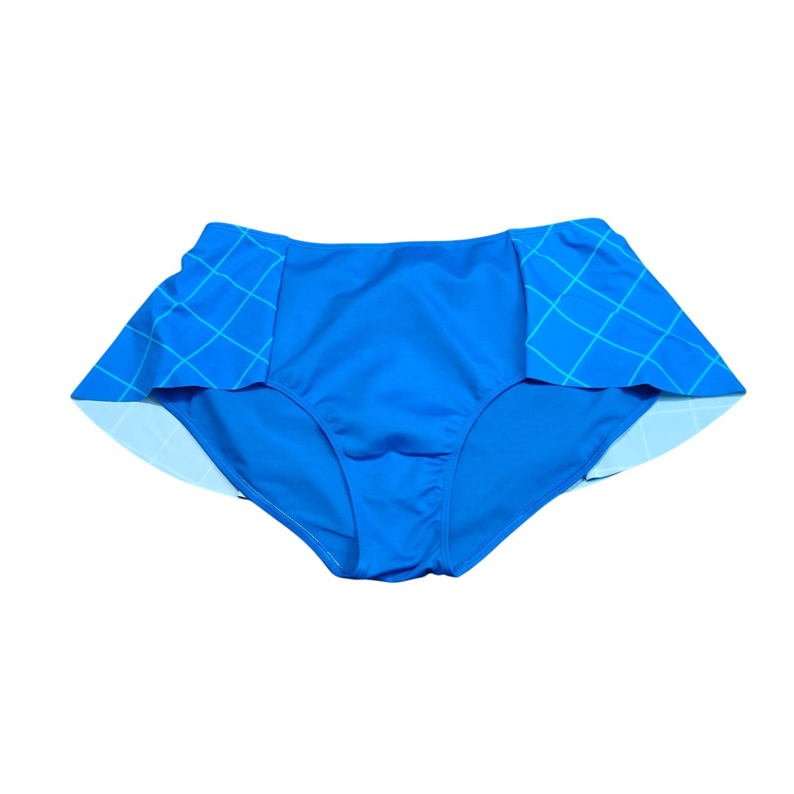 Spanx SPANX Flirty Skirted Bottom Womens 16 Electric Blue Green Size ONE SIZE - 5 Thumbnail