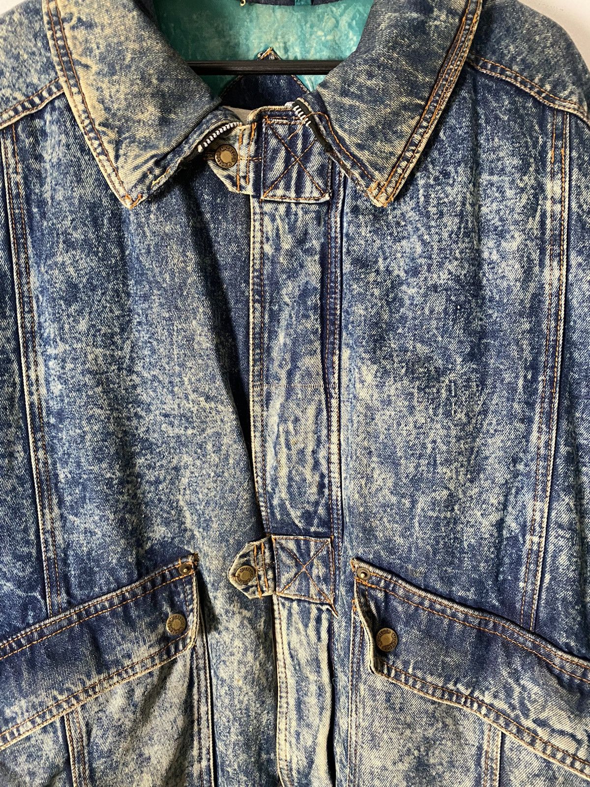 McGregor × Vintage Vintage McGregor Heavy Denim Lined Jacket Size US XL / EU 56 / 4 - 2 Thumbnail