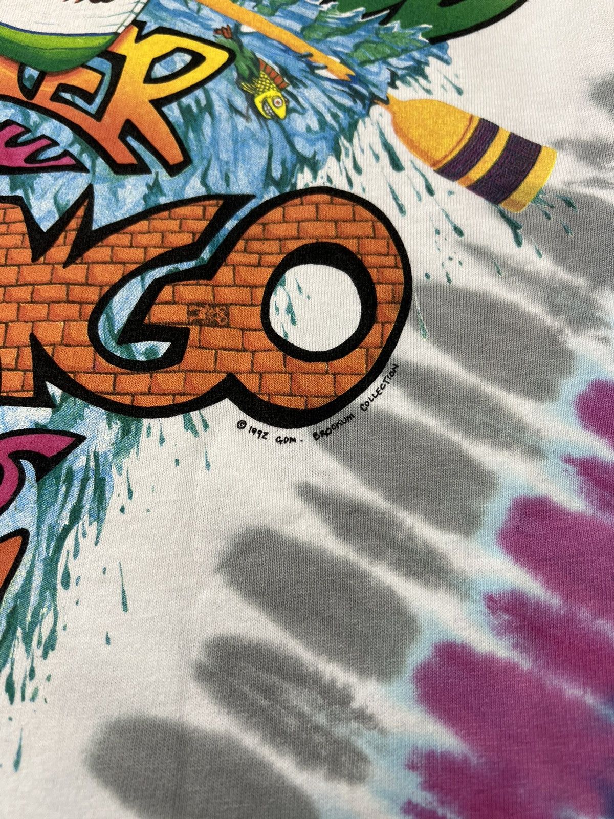 Band Tees Rare '92 Vintage Grateful Dead Chicago Tour Tee Size US XL / EU 56 / 4 - 10 Thumbnail