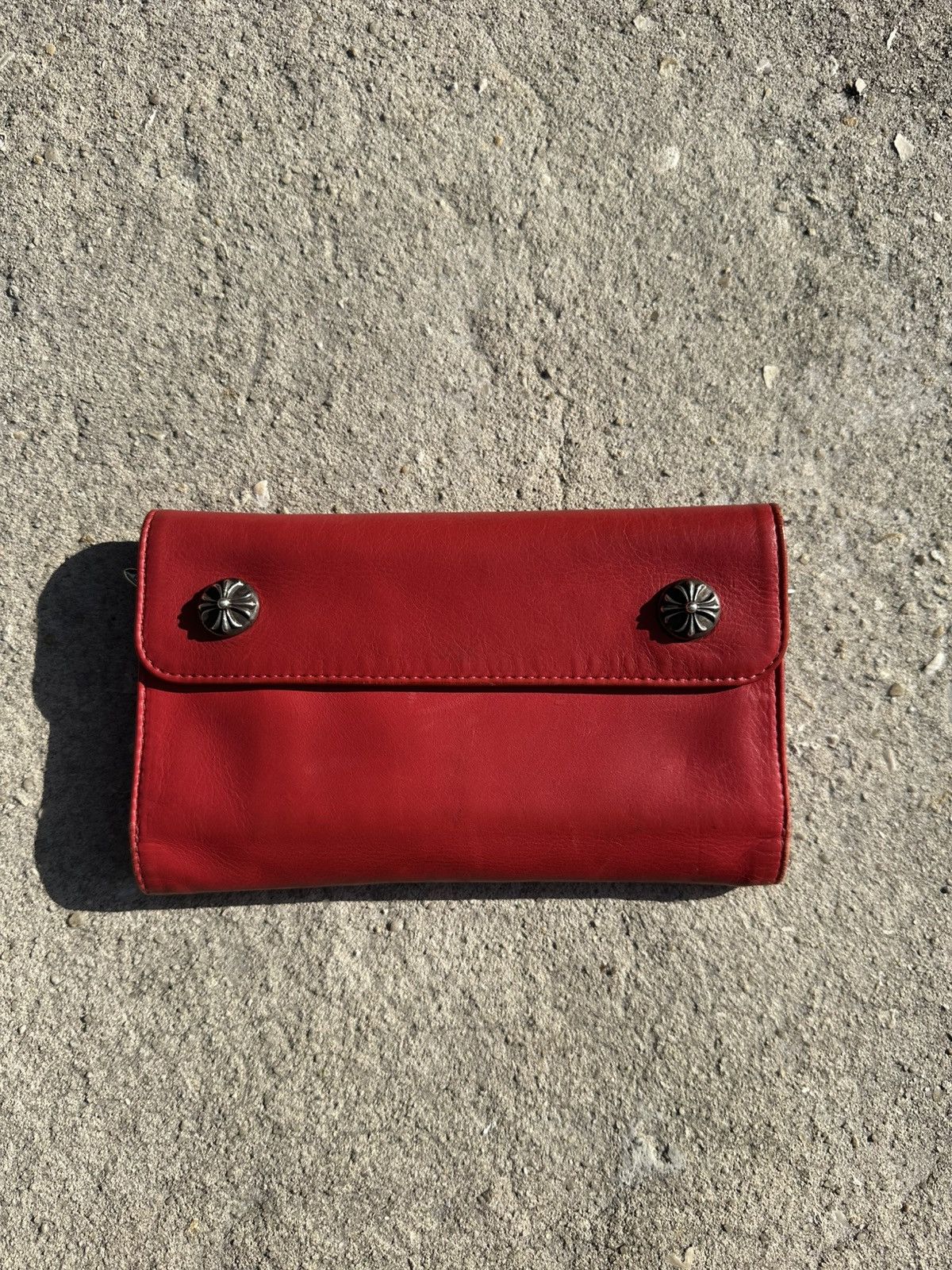 Chrome Hearts Chrome Hearts Zip-up Wallet with Rainbow