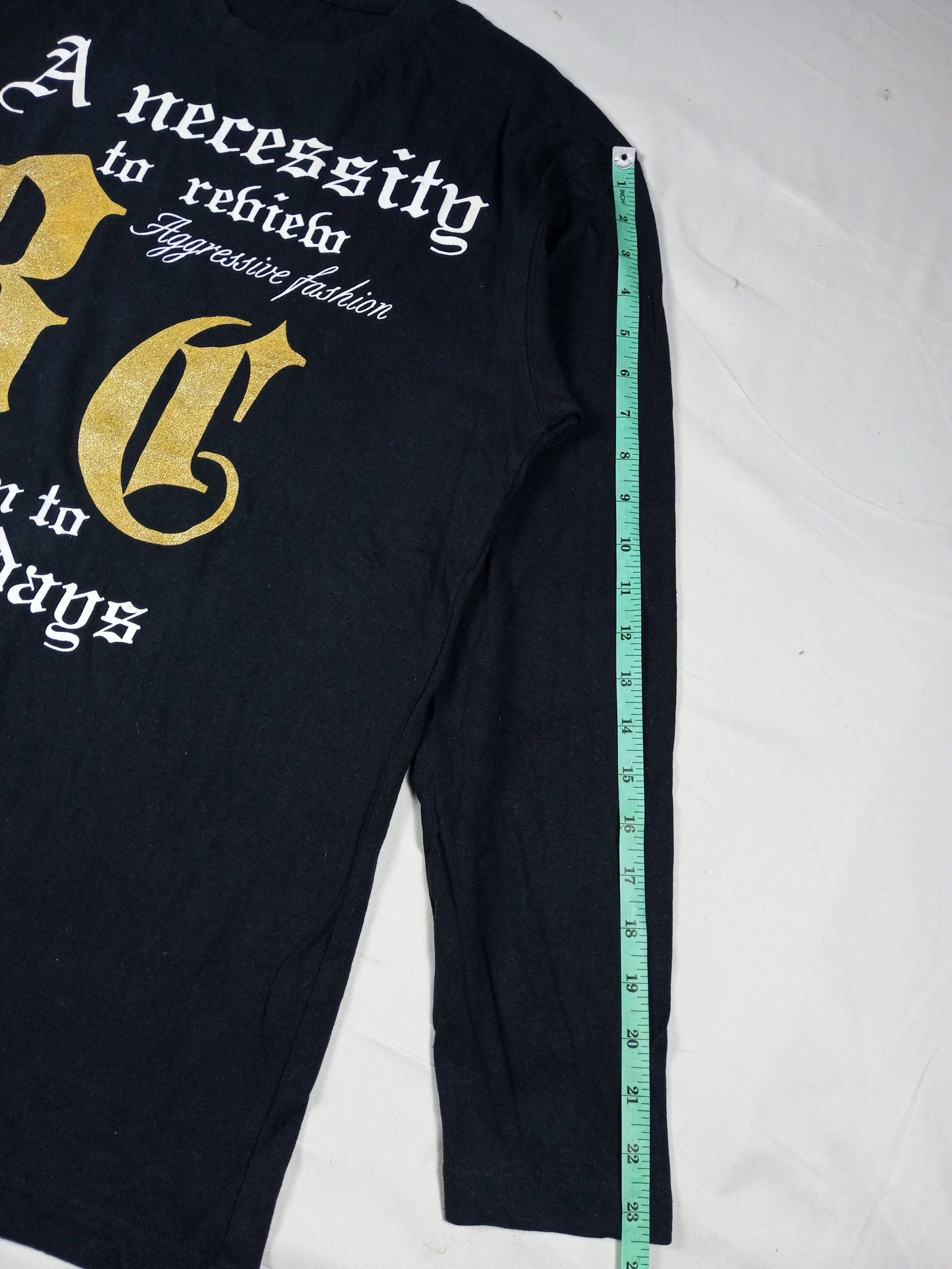 Japanese Brand JAPANESE SIDE WAY POEM SEDITIONARIES VKEI PUNK STYLE Size US L / EU 52-54 / 3 - 7 Thumbnail