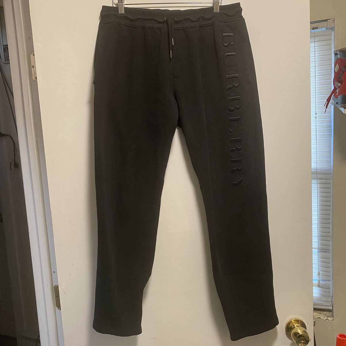 Burberry Burberry Black Monogram Sweatpants Size US 38 / EU 54 - 1 Thumbnail