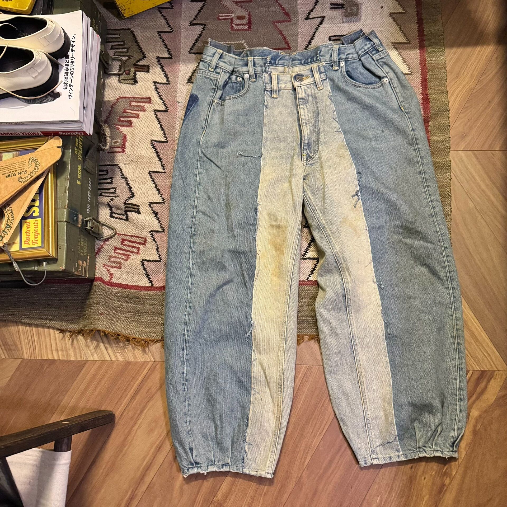 Maison Margiela Maison Margiela Denim Patchwork Jeans Size US 30 / EU 46 - 1 Thumbnail