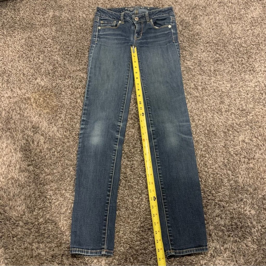 American Eagle Outfitters Women’s American Eagle Skinny Jeans Size 25" / US 0 / IT 36 - 6 Thumbnail