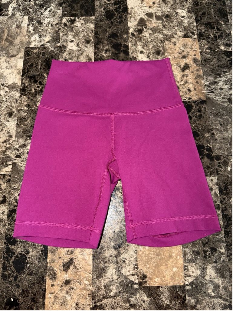 Lululemon LULULEMON WUNDER TRAIN HR SHORT 6” MAGENTA PURPLE SIZE 2 Size 26" / US 2 / IT 38 - 7 Thumbnail