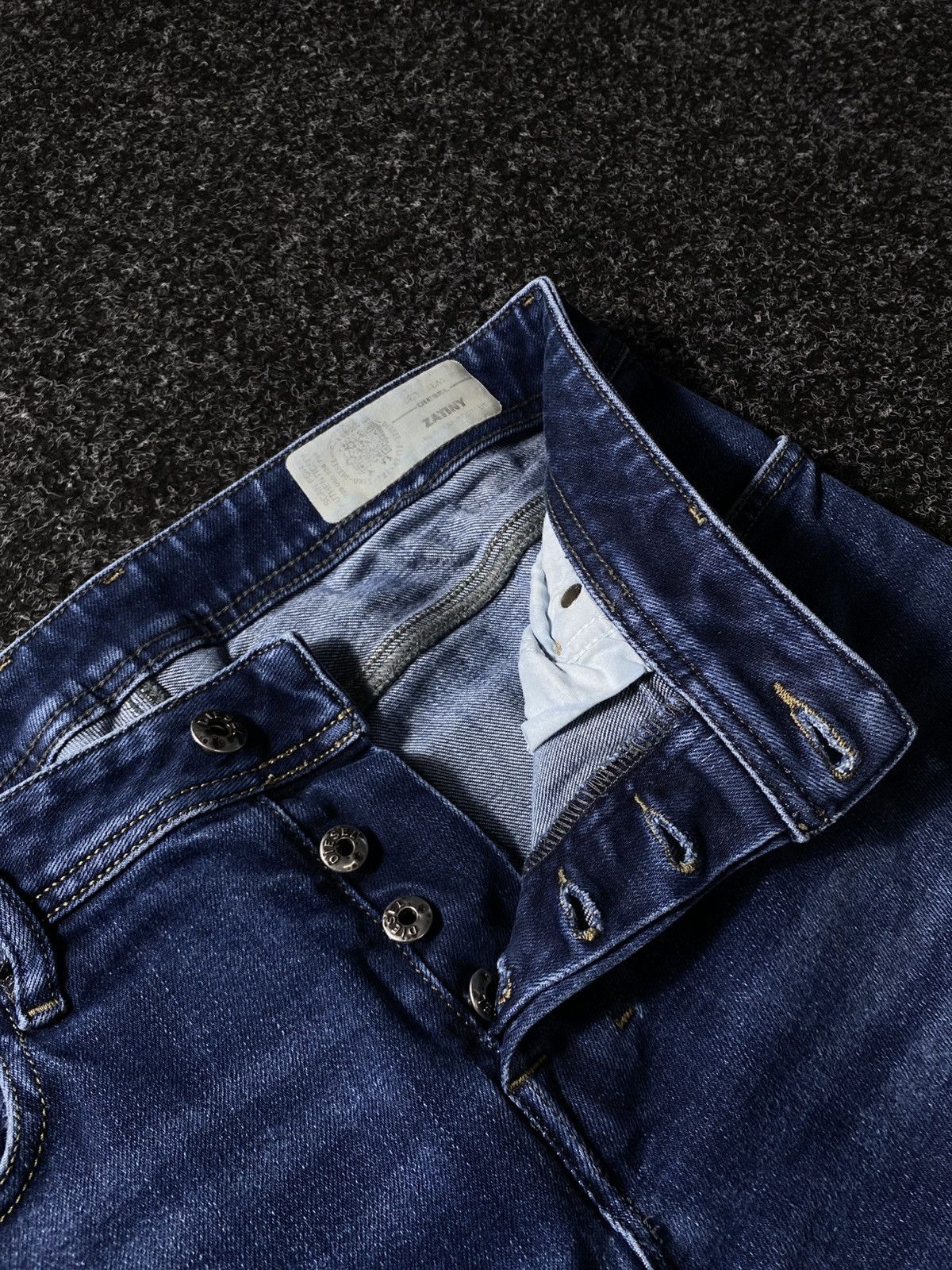 Diesel × If Six Was Nine × Vintage Vintage 90s Y2K Diesel Industry Jeans baggy pants Size US 31 - 8 Thumbnail
