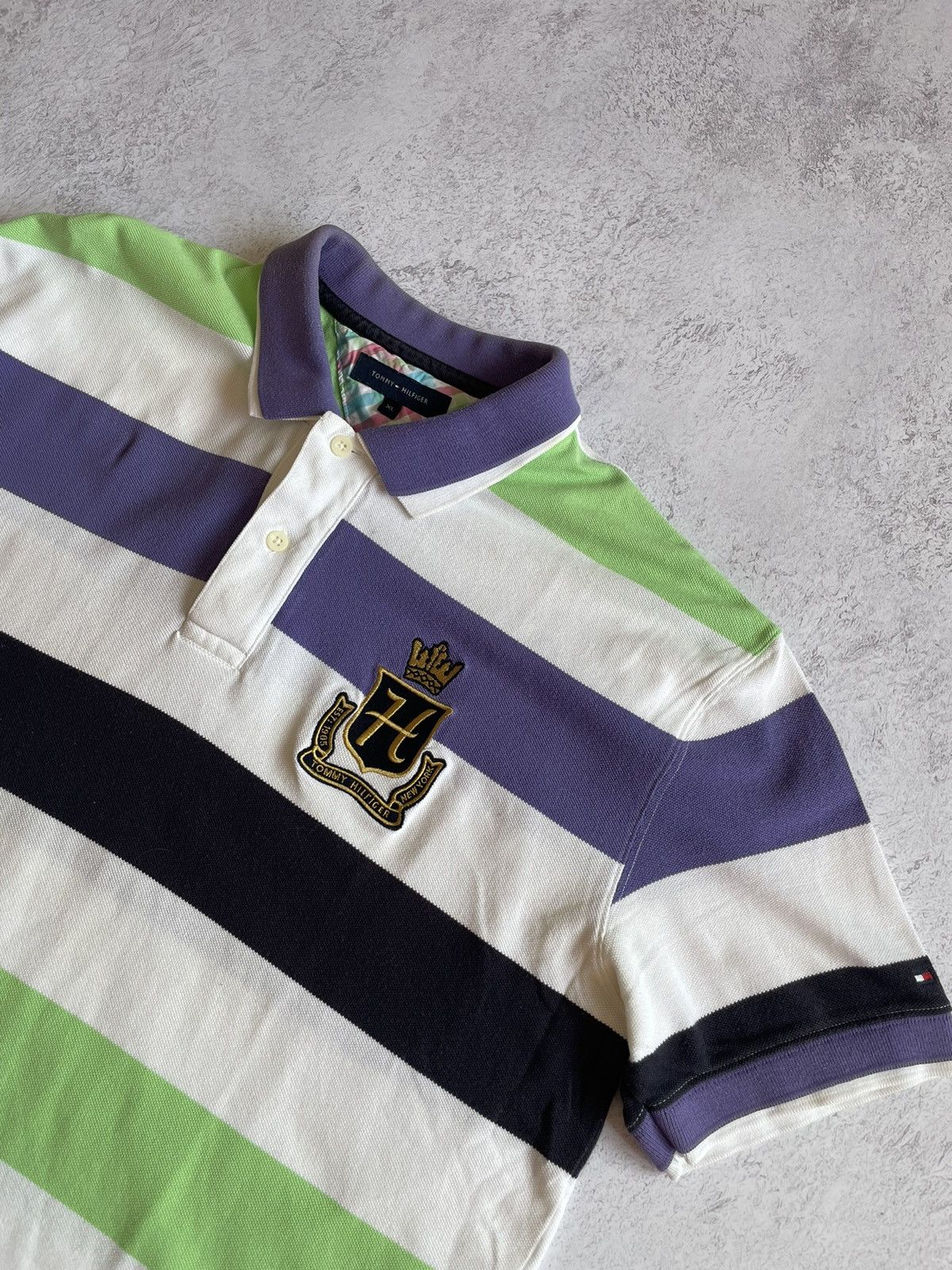 Tommy Hilfiger Tommy Hilfiger Vintage Polo T Shirt Rugby Y2K Size US XL / EU 56 / 4 - 3 Thumbnail