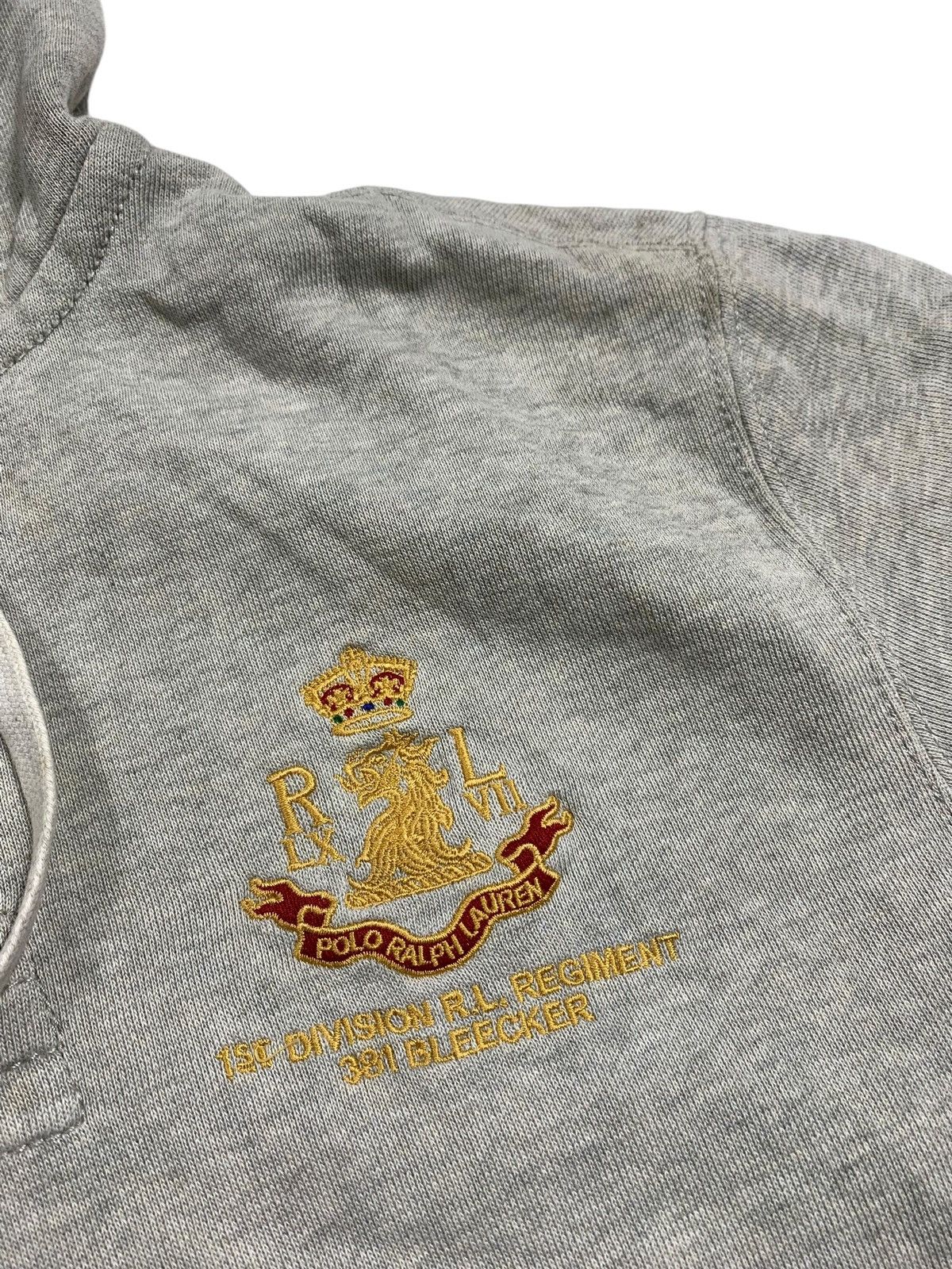 Polo Ralph Lauren Vintage Polo Ralph Lauren Box fit Logo striped y2k hoodie Size US M / EU 48-50 / 2 - 3 Thumbnail