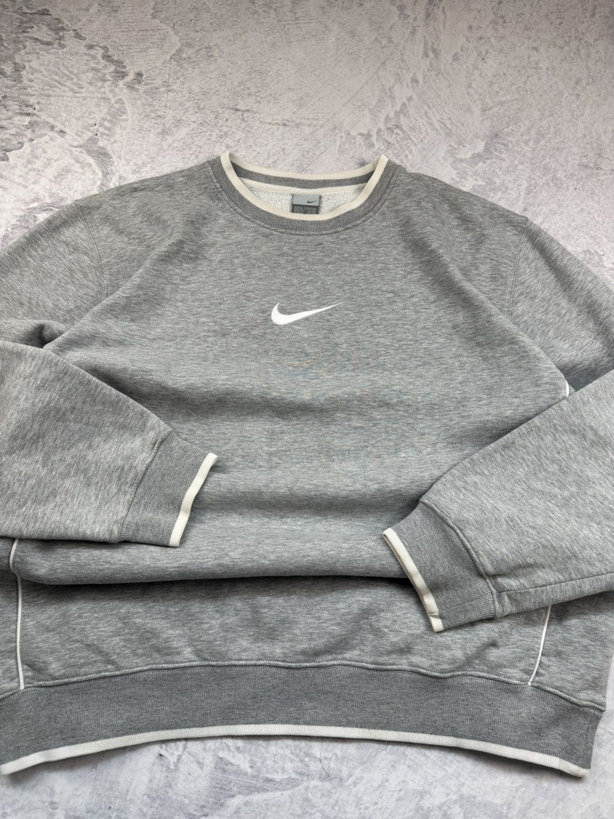 Nike × Vintage NIKE VINTAGE CENTER LOGO OVERSIZE BOXY SWEATSHIRT Size US XL / EU 56 / 4 - 5 Thumbnail