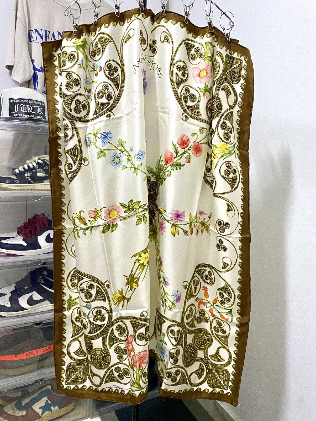 Hermes Vintage Hermes Silk Scarves Arabesques Size ONE SIZE - 1 Thumbnail