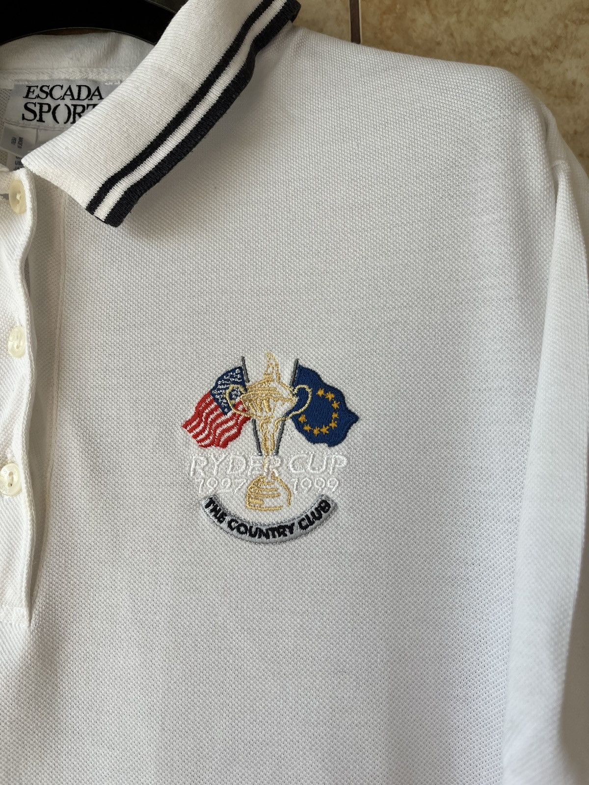 Escada Sport Escada Sport Ryder Cup 1999 polo shirt Size US M / EU 48-50 / 2 - 2 Thumbnail