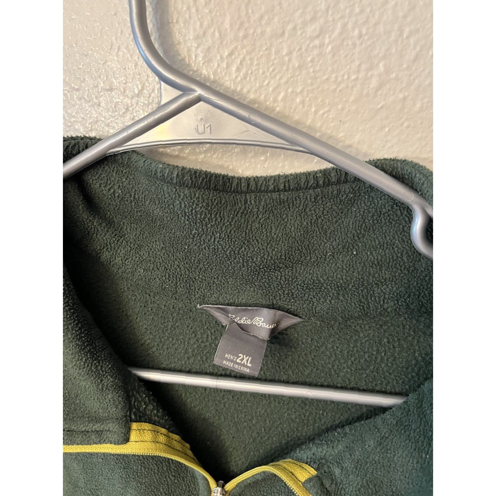 Eddie Bauer Eddie Bauer Men’s 1/4 Zip Sweater Green 2XL Shirt Pullover Casual Cotton Cardigan Size US XXL / EU 58 / 5 - 3 Thumbnail
