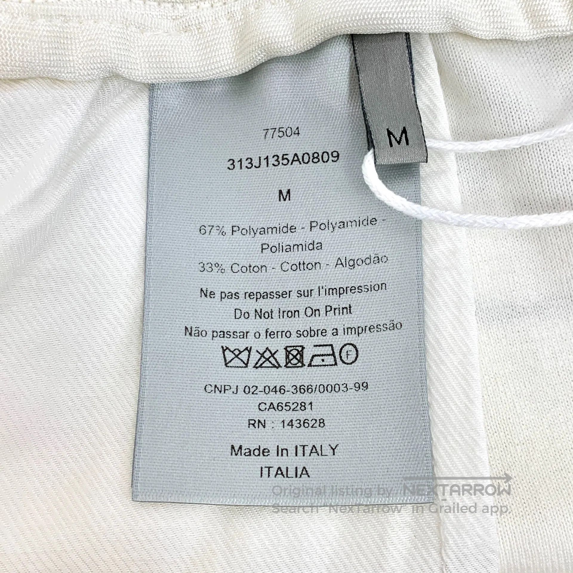 Dior Dior size M White letter print elastic waist casual shorts Size 25" / US 0 / IT 36 - 6 Thumbnail