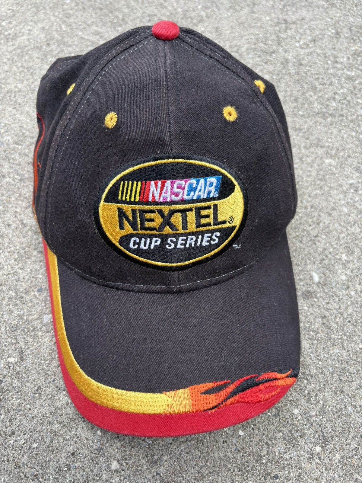 NASCAR NASCAR Racing Nextel Cup Series Flames Hat Size ONE SIZE - 2 Thumbnail