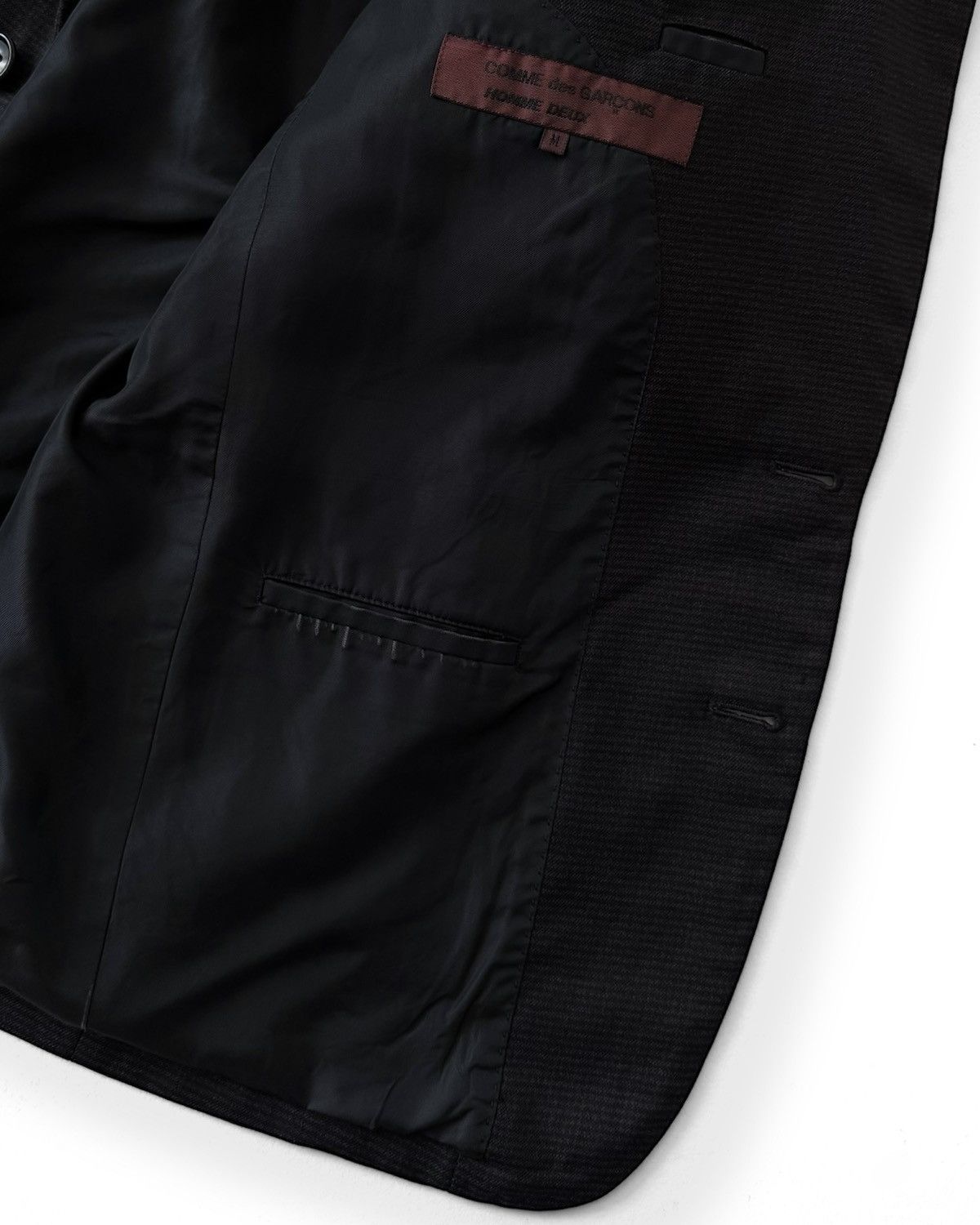 Comme des Garcons Homme Deux VTG90s COMME des GARÇONS HOMME DEUX BLAZER JACKET Size 44R - 10 Thumbnail