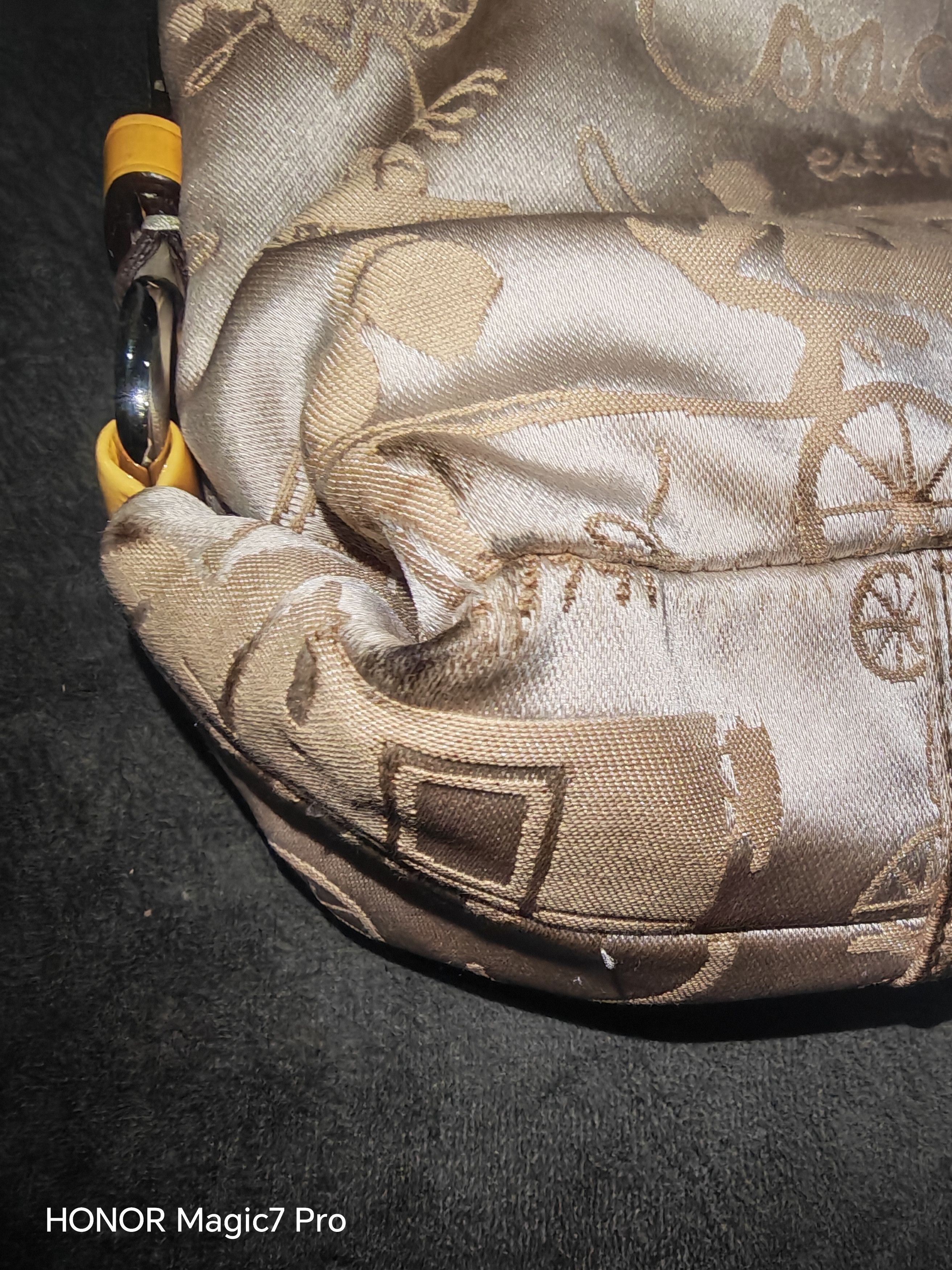 Coach COACH M1050-F15656 Yellow and Gold Handbag Size ONE SIZE - 9 Thumbnail