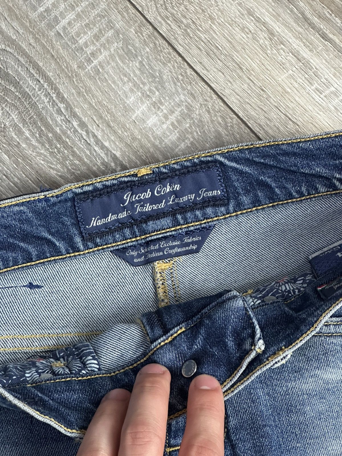 Jacob Cohen Jacob Cohen Denim Jeans Skirt Luxury Made in Italy Size 24" / US 00 / IT 34 - 8 Thumbnail