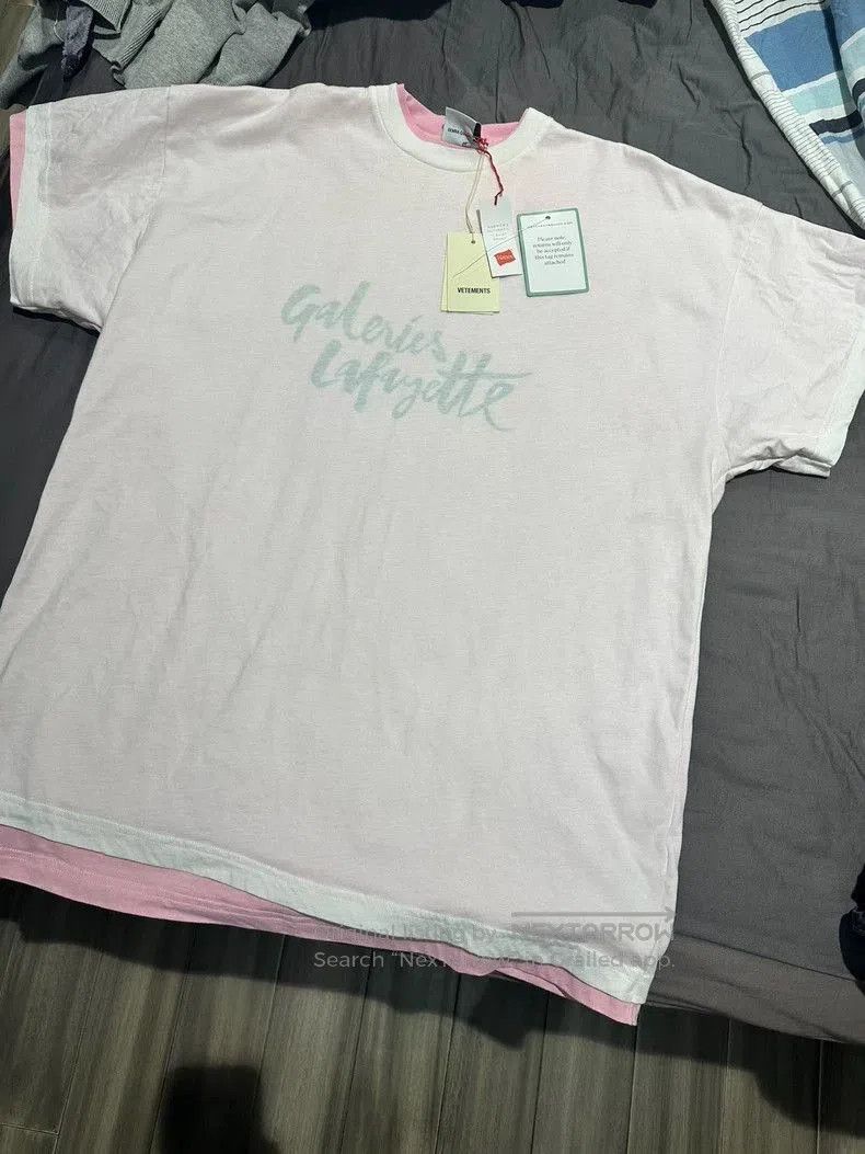 Vetements VETEMENTS Double Layer Short Sleeve T. Size US XS / EU 42 / 0 - 2 Thumbnail