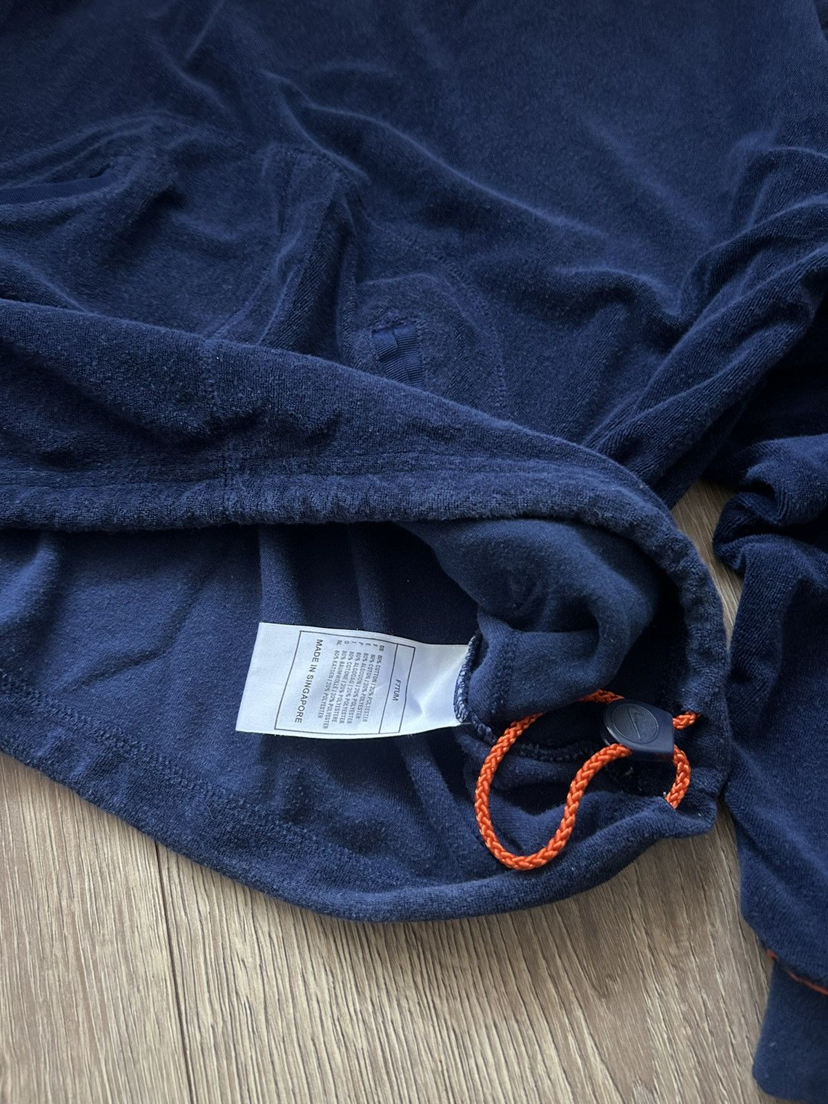 Nike Very rare⚡️Vintage Nike velour 1/4 zip sweatshirt 90s Size US S / EU 44-46 / 1 - 5 Thumbnail