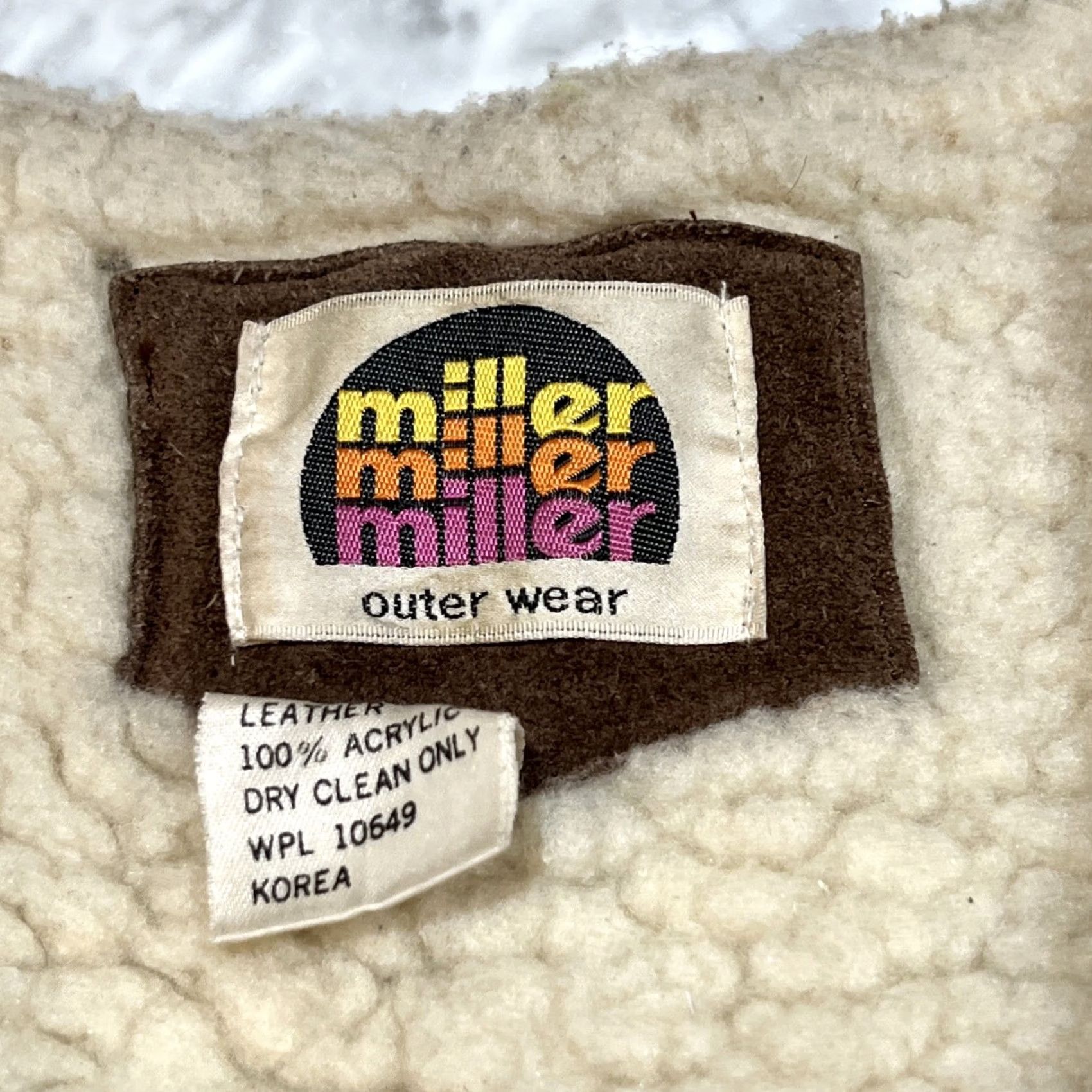 Vintage VINTAGE Miller Stockman Western Suede Leather Vest Men L Lined Cowhide Brown XS? No Size US L / EU 52-54 / 3 - 3 Thumbnail