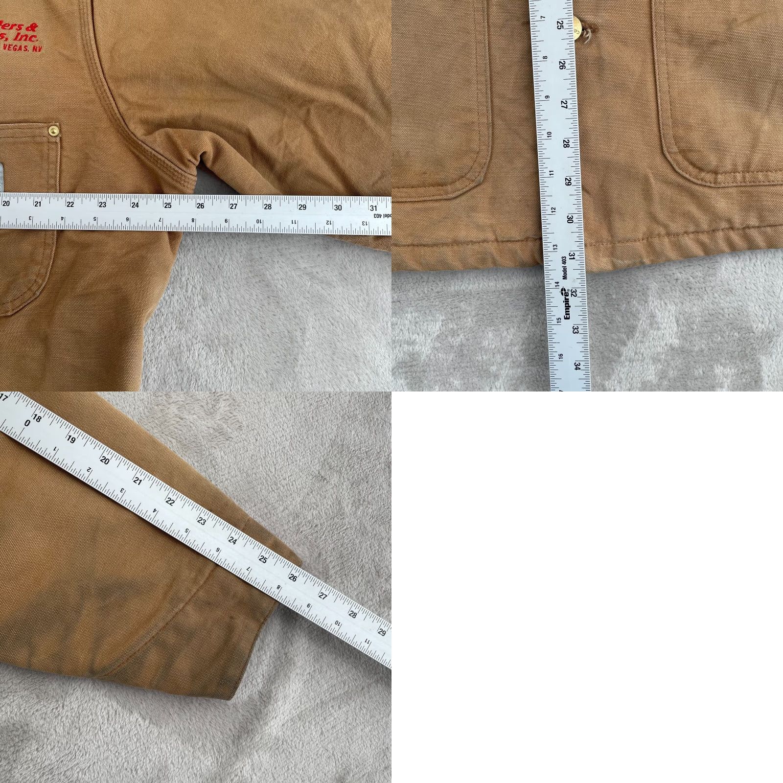 Carhartt VINTAGE Carhartt Chore C01 Jacket Mens 44 Tall Beige Lined USA Barn Duck Work Jacket Size US S / EU 44-46 / 1 - 8 Thumbnail