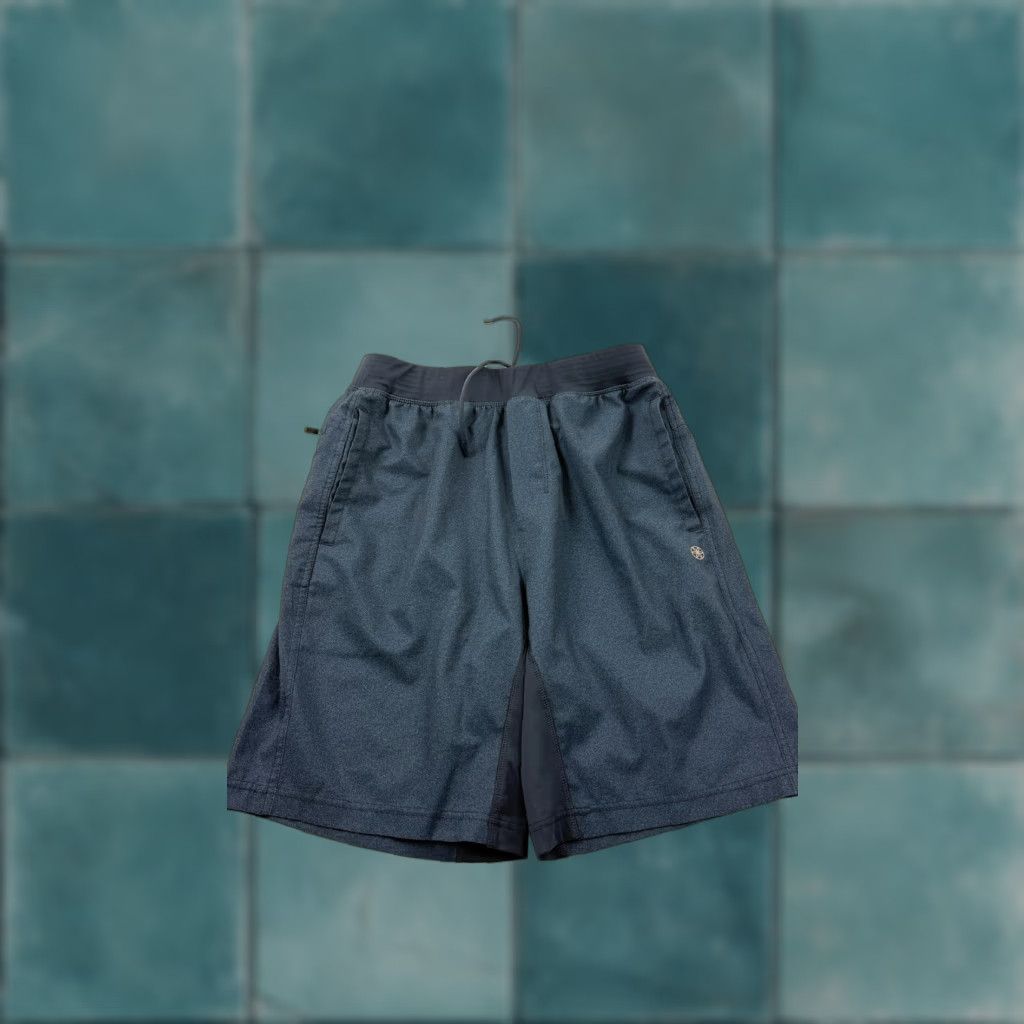 Vintage Gaiam Shorts Mens Small Blue Athletic Running Training Lined Drawstring Pockets Size US 29 - 1 Thumbnail