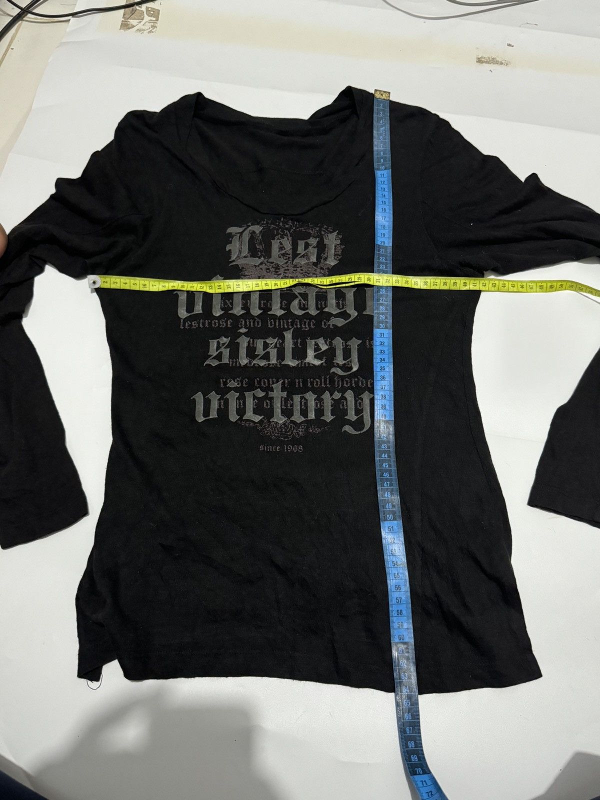 Hysteric Glamour × If Six Was Nine × PPFM Japanese-Sisley Poem Gothic Long Sleeve Size US S / EU 44-46 / 1 - 9 Thumbnail