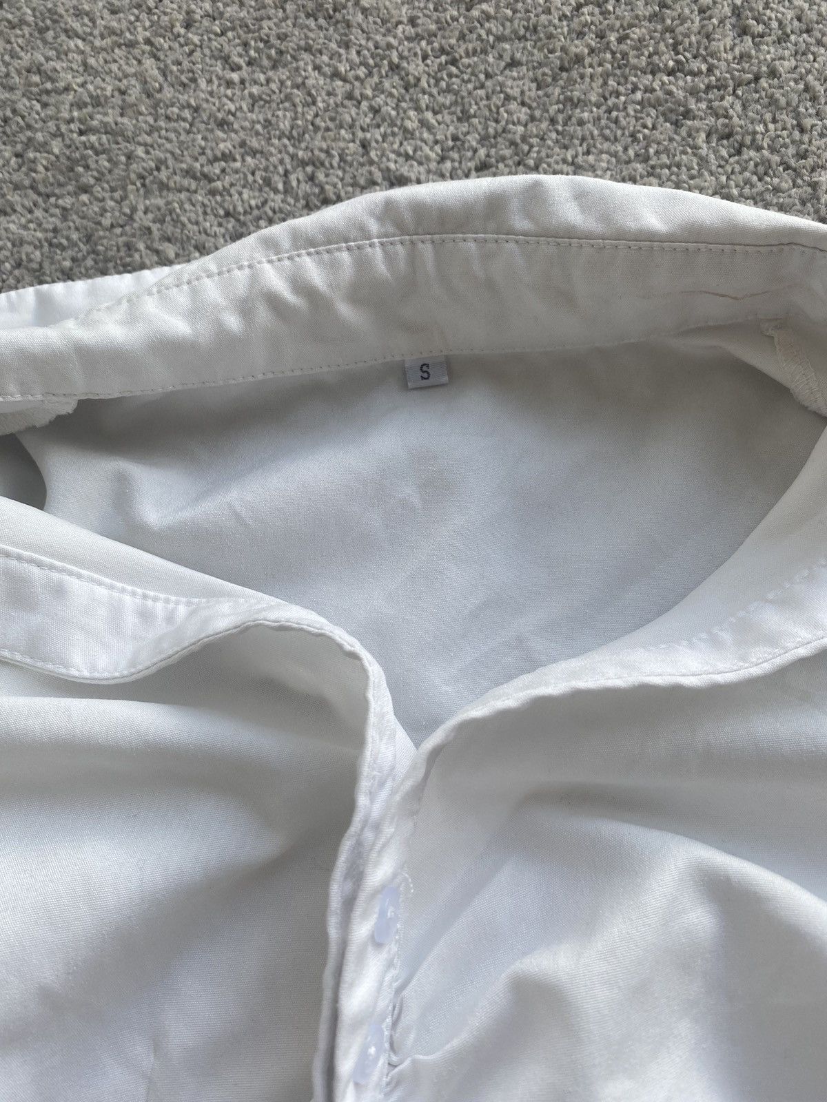 BEAUTY&YOUTH × Vintage Vintage white button up waist snatched Size S / US 4 / IT 40 - 3 Thumbnail