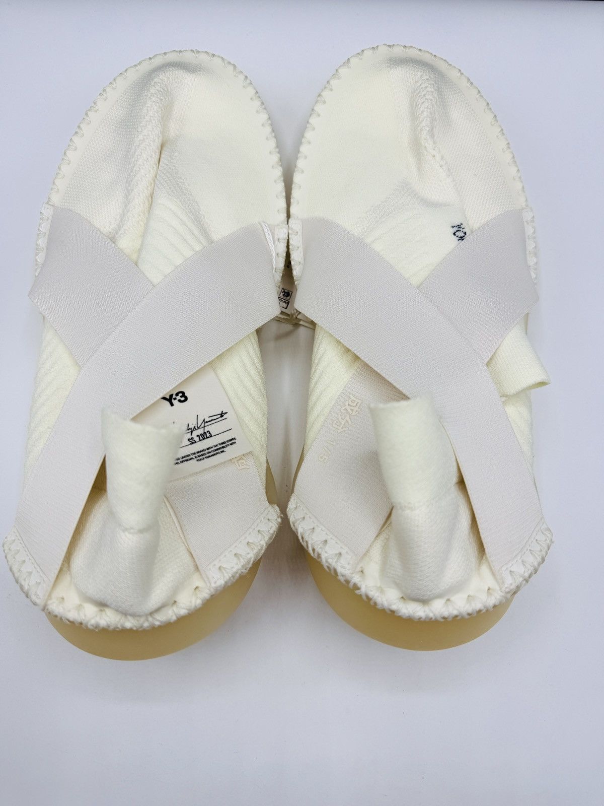 Yohji Yamamoto Yohji Yamamoto Adidas Y-3 ITOGO Cream Shoes Men's 9.5 ID1807 Size US 9.5 / EU 42-43 - 9 Thumbnail