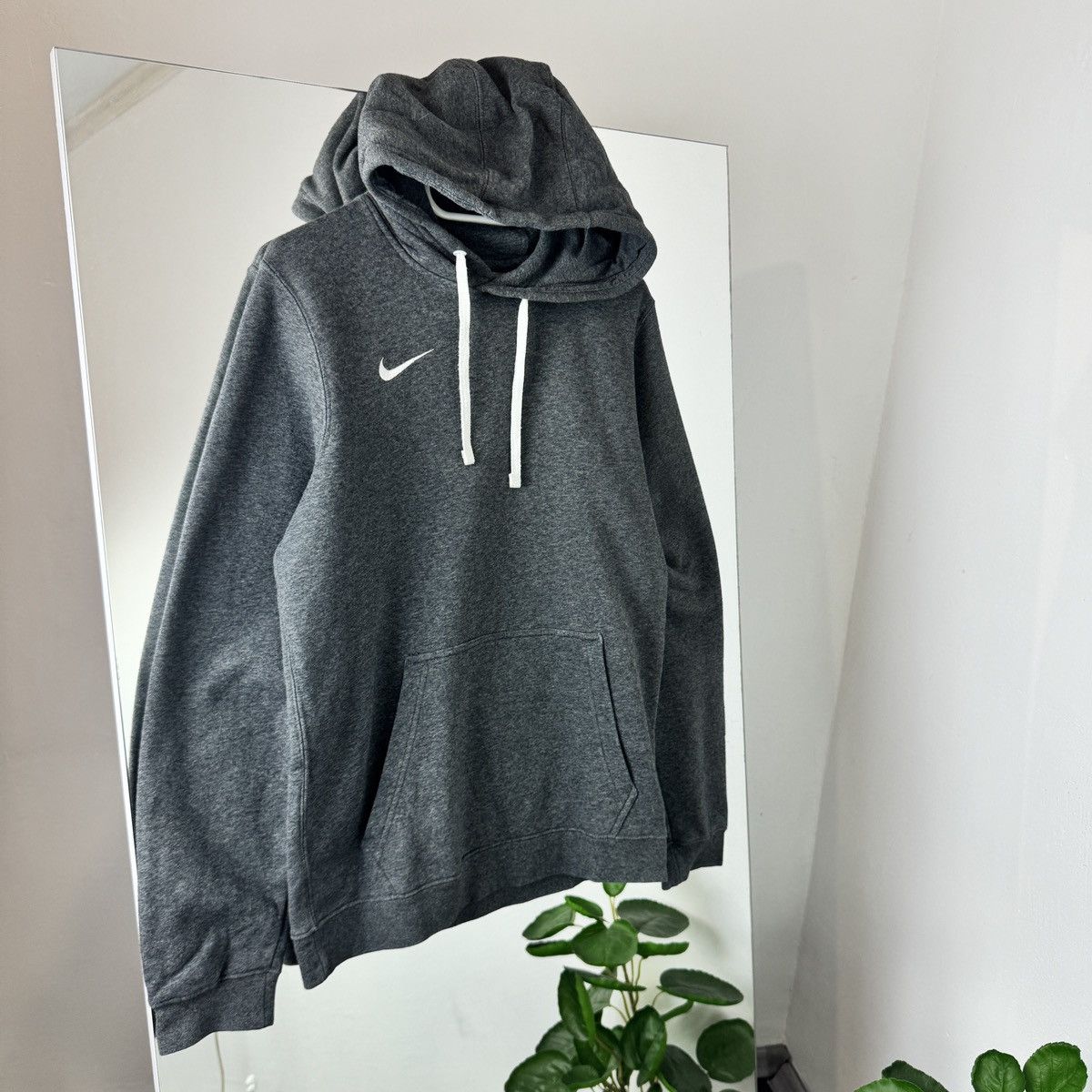 Hoodie Nike Mini Swoosh Y2K Style Oversized
