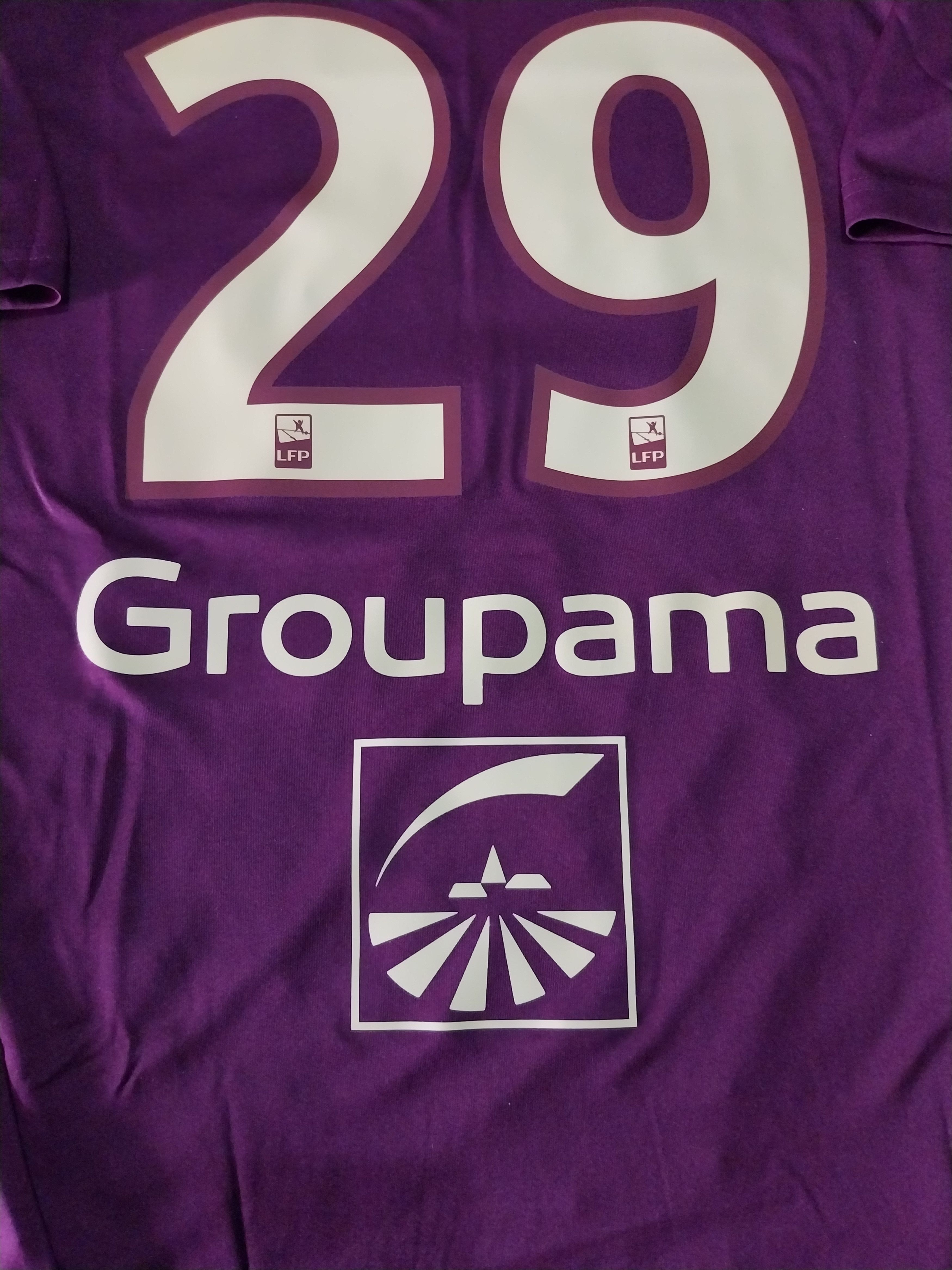 Adidas Olympique lyon away 2010/2011 yoan gourcuff jersey football Size US S / EU 44-46 / 1 - 15 Thumbnail