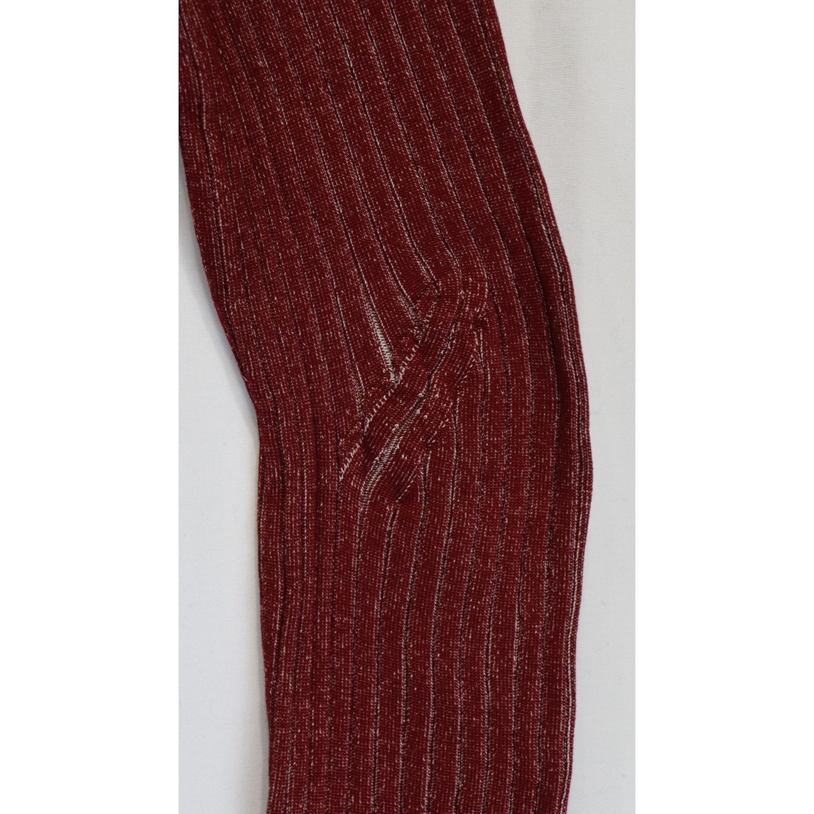 Bottega Veneta o1rshd1 Ribbed Polo Shirt in Burgundy Size US L / EU 52-54 / 3 - 9 Thumbnail