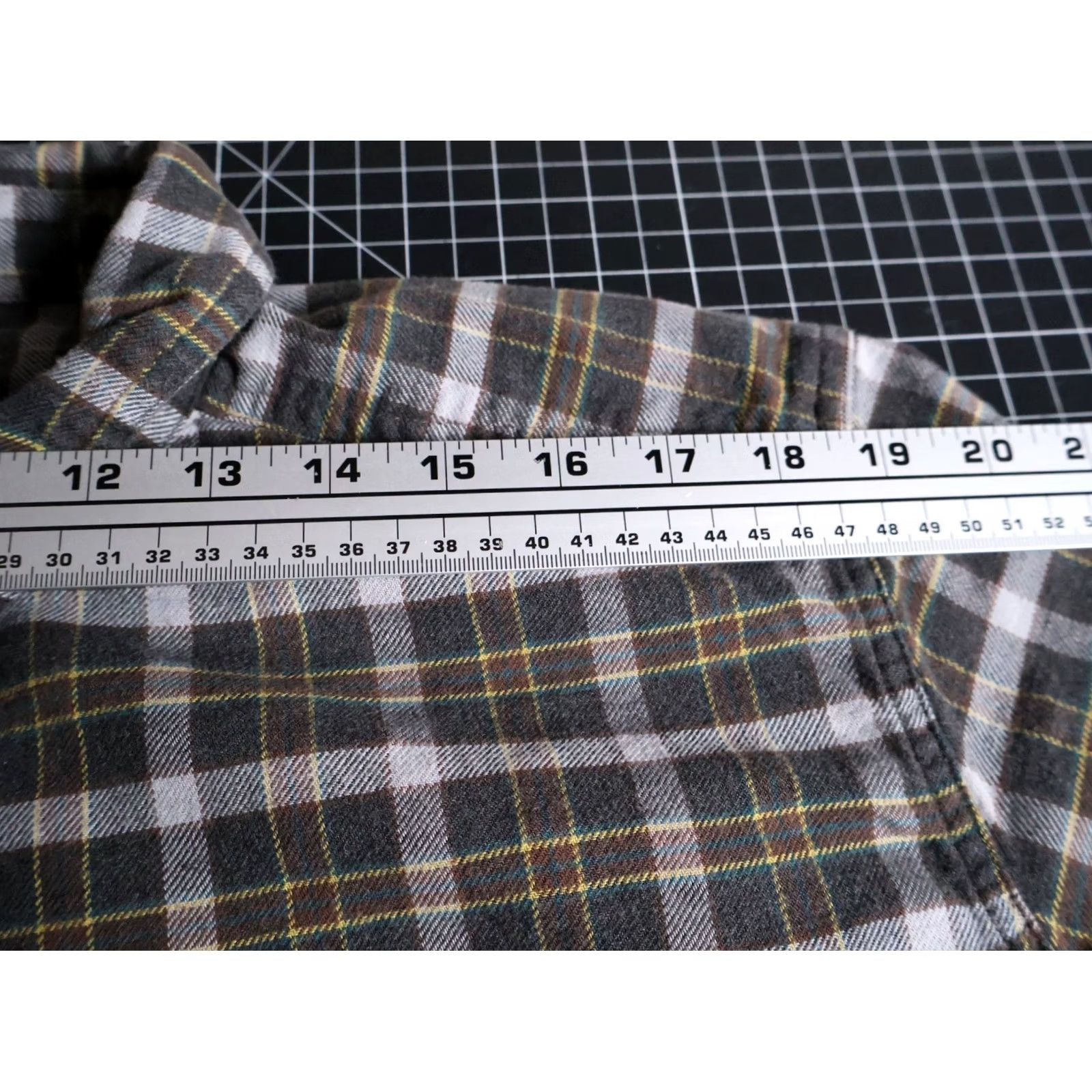 Patagonia Patagonia Shirt XL Men Brown Gray Plaid Organic Cotton Fjord Flannel Button-Up Long Sleeve Collared Trail Workwear Vintage No Size US XL / EU 56 / 4 - 7 Thumbnail