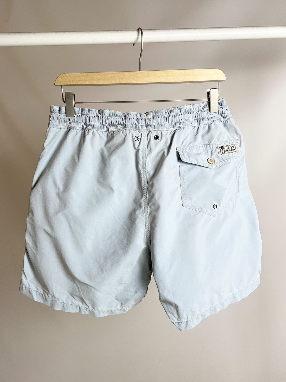 Chaps Ralph Lauren × Polo Ralph Lauren × Ralph Lauren VINTAGE 🧊 Polo Ralph Lauren blue Swimwear Summer shorts Size US 32 / EU 48 - 4 Thumbnail