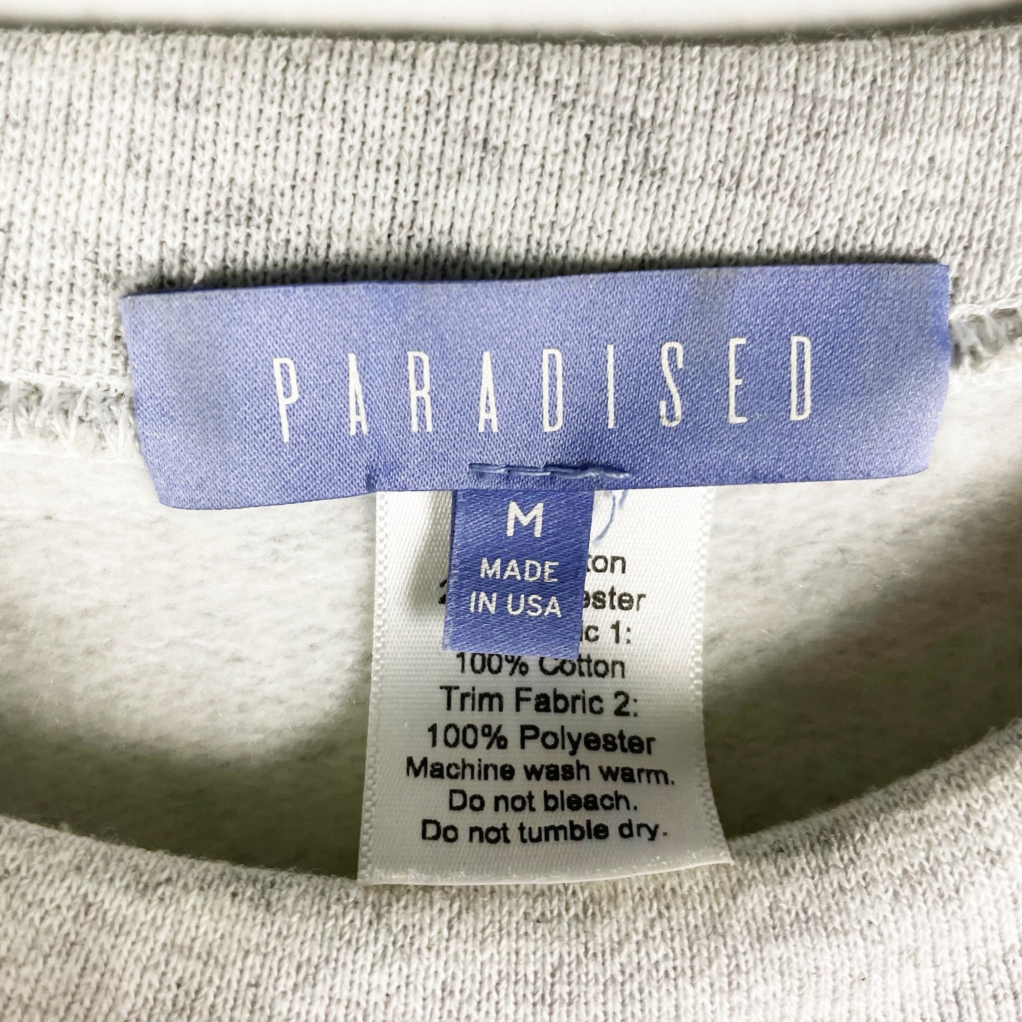 Other Paradised Cotton Fleece Lined Crew Neck Ruffle Size M / US 6-8 / IT 42-44 - 3 Thumbnail