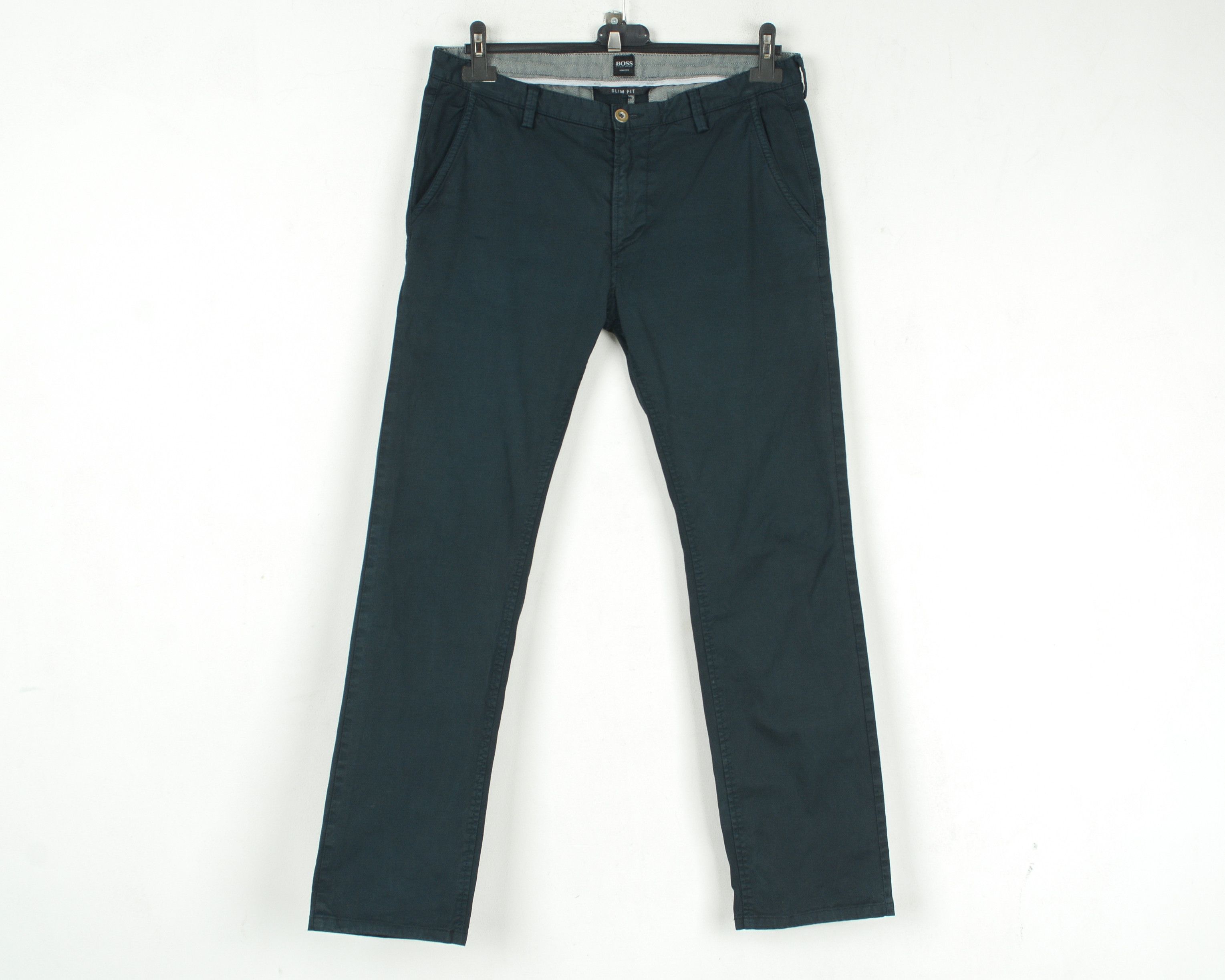 Hugo Boss AG W36 L32 Slim Fit Straight Pants Trousers Stretchy Casual |  Grailed