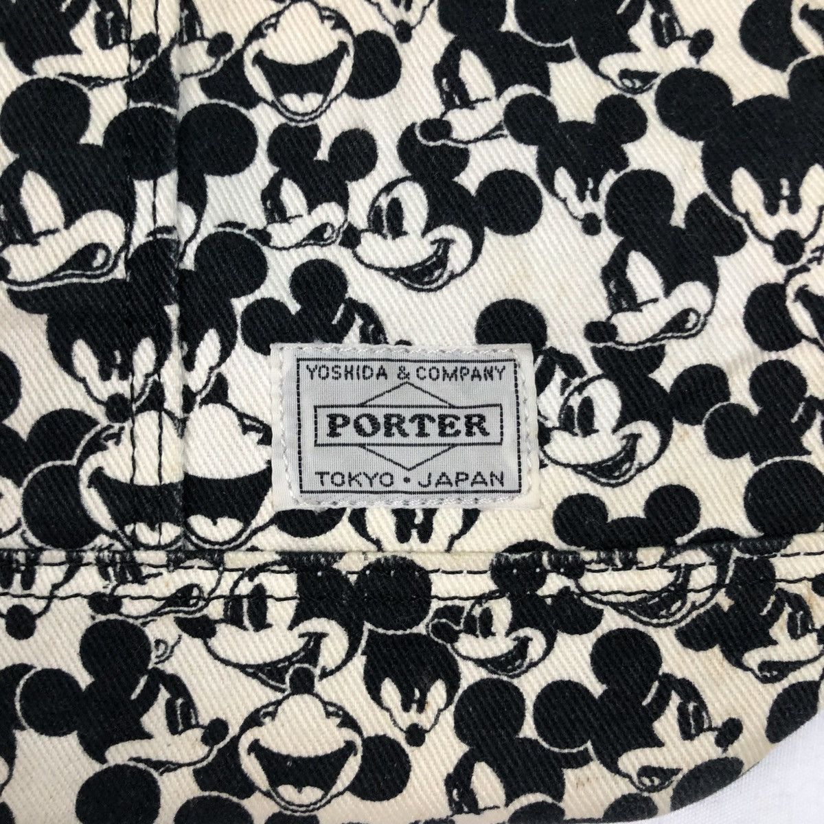 Porter PORTER X BEAMS BOY X DISNEY MICKEY MOUSE CANVAS CARRY BAG Size ONE SIZE - 2 Thumbnail