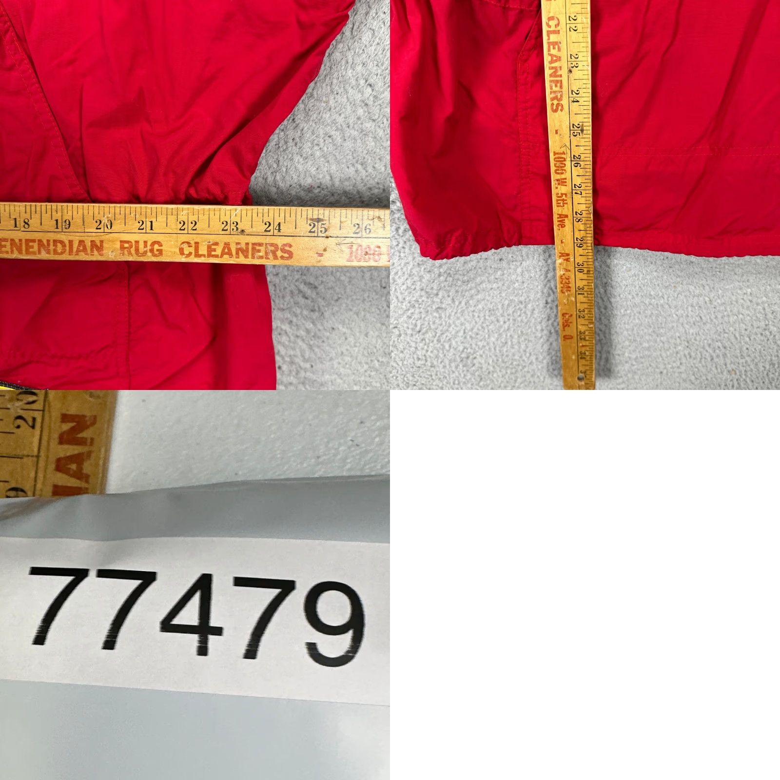 Vintage VINTAGE L.L. Bean Womens Hoodie Jacket 2XL Red Nylon Windbreaker Hiking Jackets Women 2XL Windbreaker Zip Sweatshirt Size XXL / US 16-18 / IT 52-54 - 9 Thumbnail