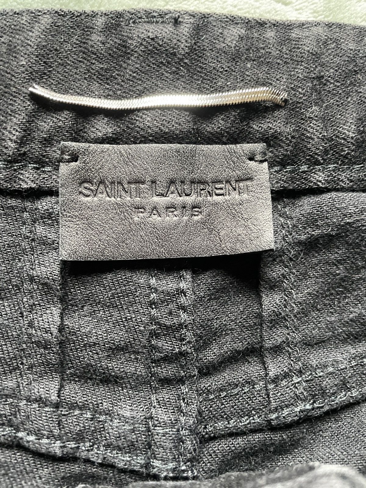 Saint Laurent Paris FW14 Saint Laurent Paris Hedi Slimane Crash Denim Size US 30 / EU 46 - 5 Thumbnail