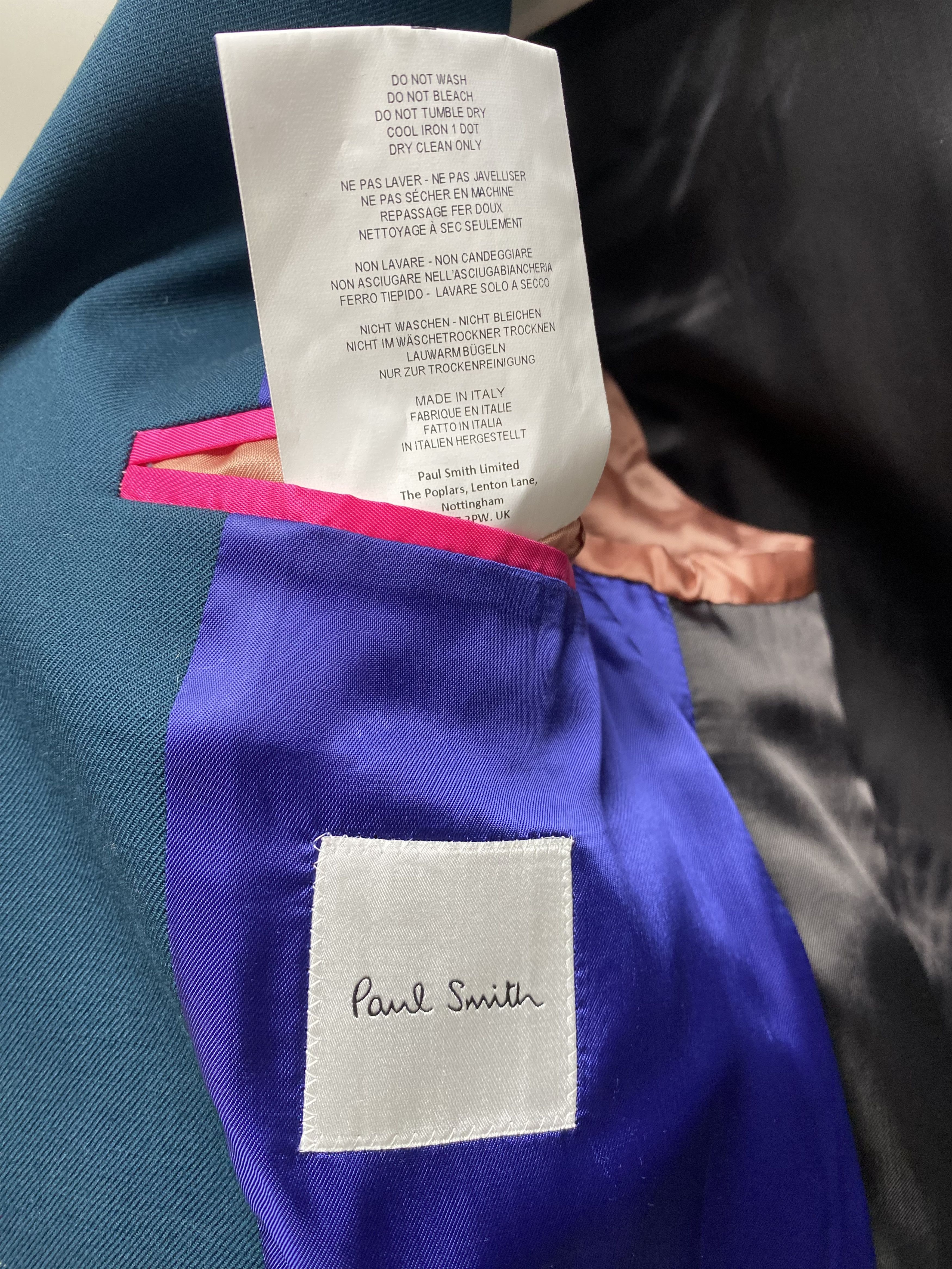Paul Smith Teal Blazer
