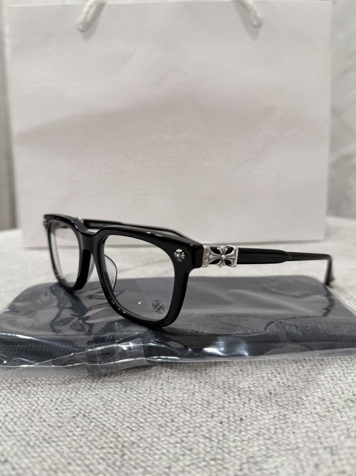 Chrome Hearts Cox Ucker Black Silver