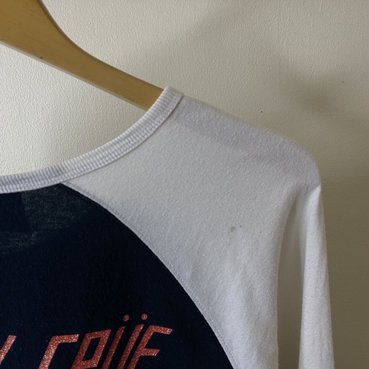 Band Tees Y2K Winterland x Motley Crue Too Fast For Love Raglan Tee Size US S / EU 44-46 / 1 - 10 Thumbnail