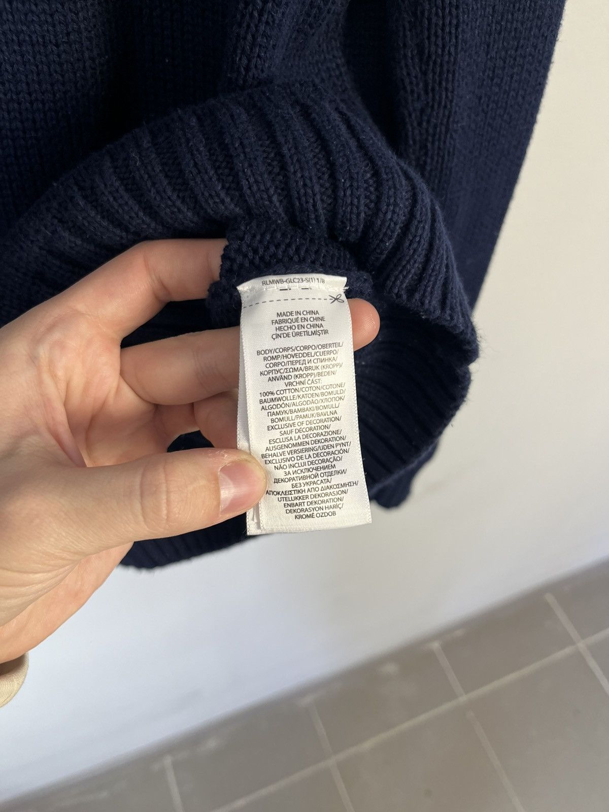 Ralph Lauren Ralph Lauren Luxury Knitted Cotton Heavy Sweater Jumper Size US M / EU 48-50 / 2 - 8 Thumbnail