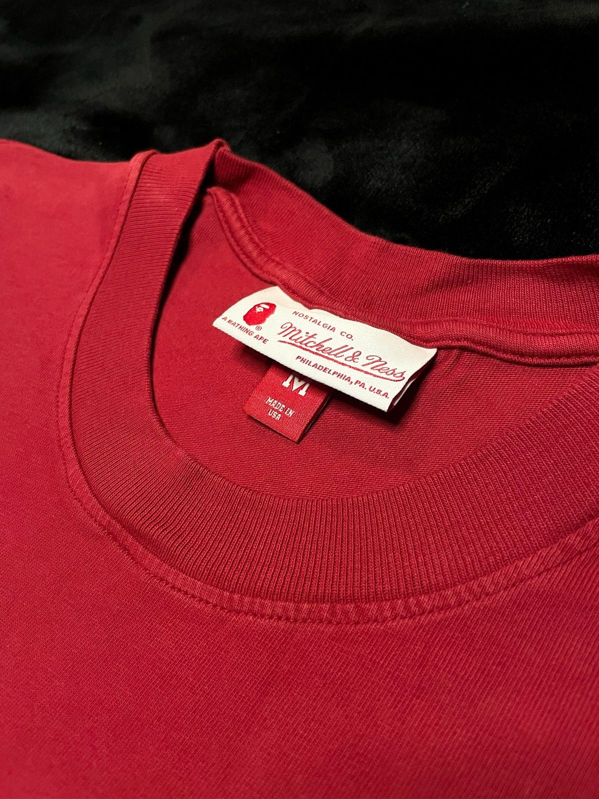 Bape × Mitchell & Ness BAPE x Mitchell and Ness Cavs T-Shirt Size US M / EU 48-50 / 2 - 5 Thumbnail