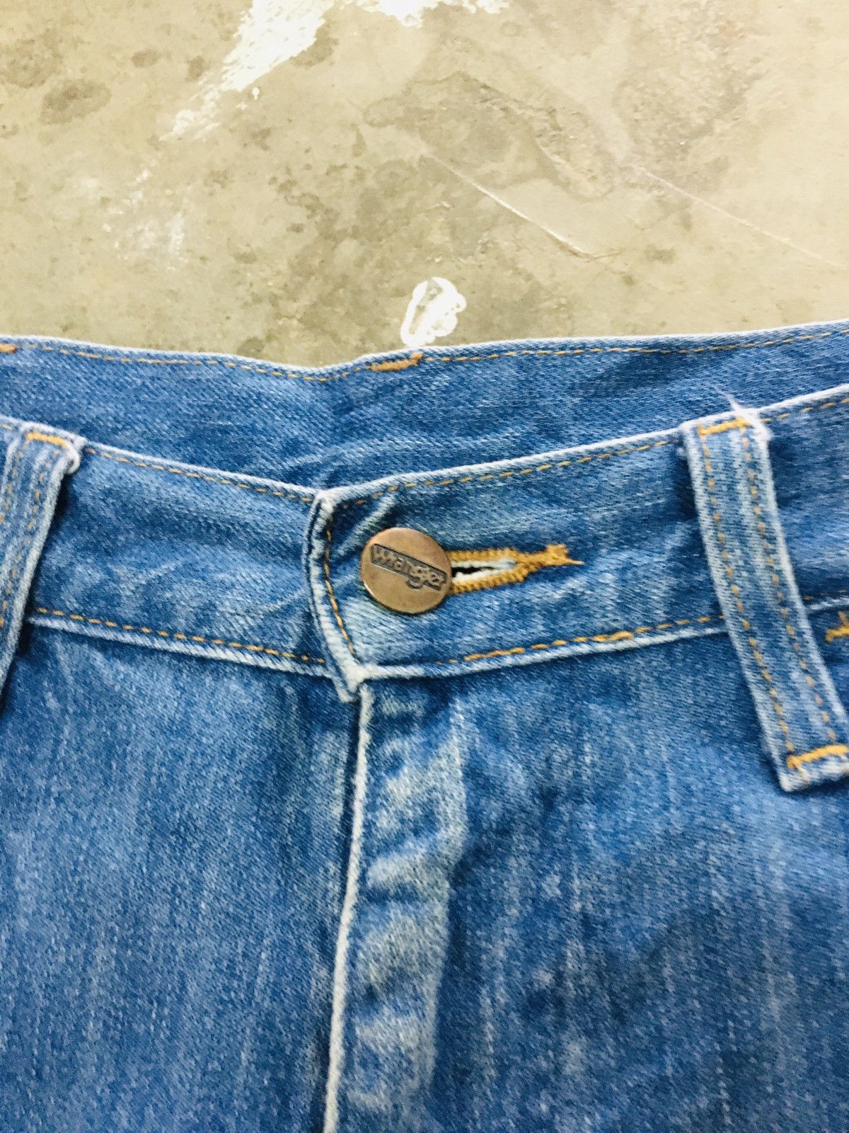 Japanese Brand × Wrangler Wrangler Flare Jeans (15) Size US 28 / EU 44 - 11 Thumbnail
