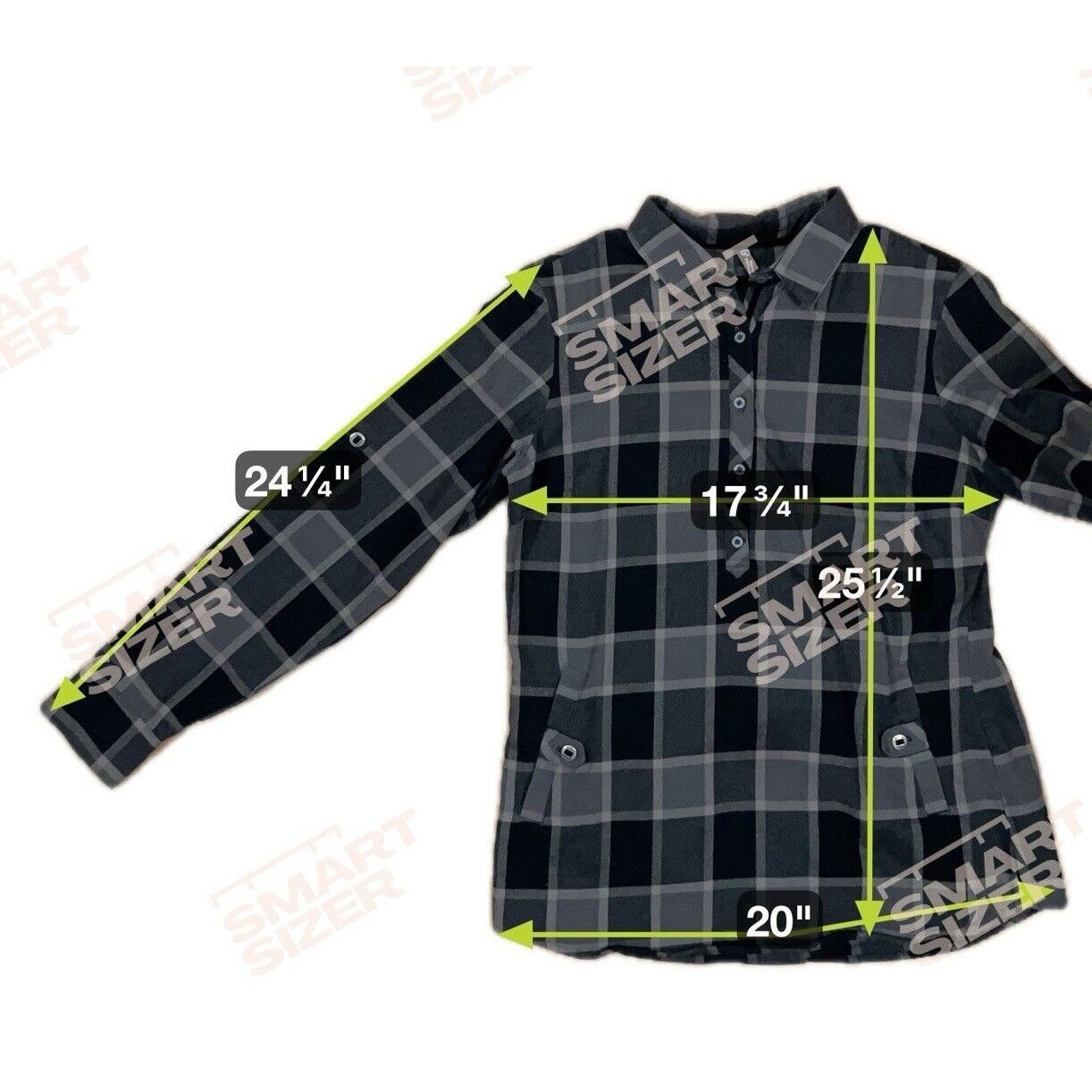 Kuhl KUHL shirt Womens small gray plaid pullover 1/4 button long Size S / US 4 / IT 40 - 6 Thumbnail