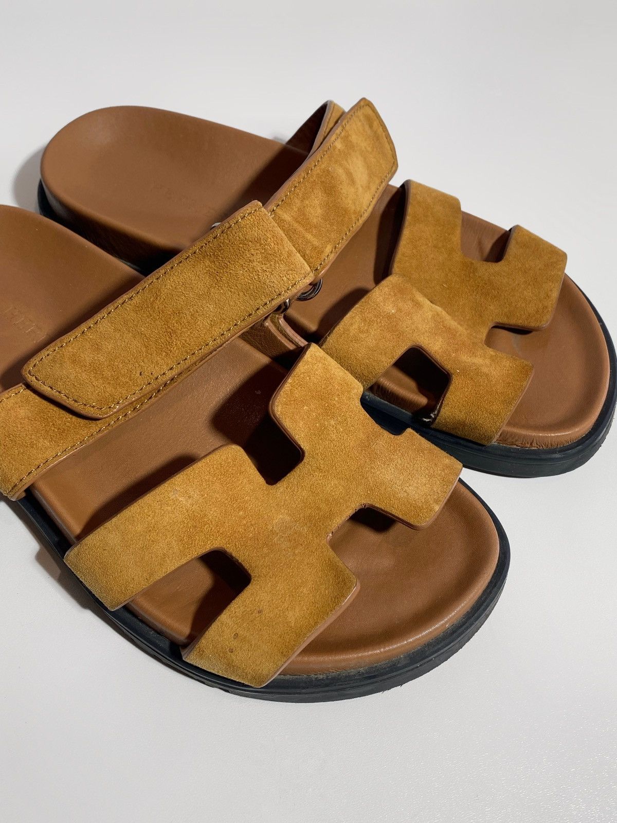 Hermes Hermes Calfskin Women’s Sandals Size US 7 / IT 37 - 12 Thumbnail