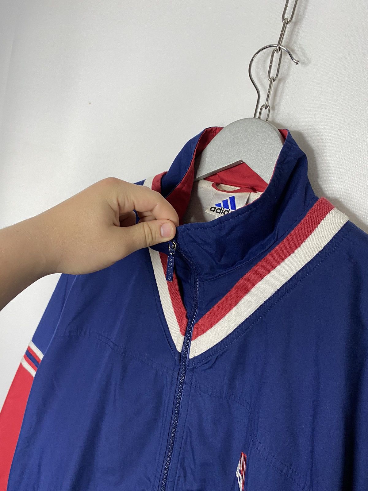 Adidas × Vintage 🚀Vintage Adidas Originals Big Logo Full Zip Jacket 🚀 Size US M / EU 48-50 / 2 - 9 Thumbnail
